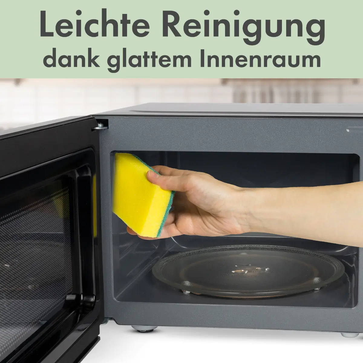 Bomann Mikrowelle MW 6014 CB schwarz