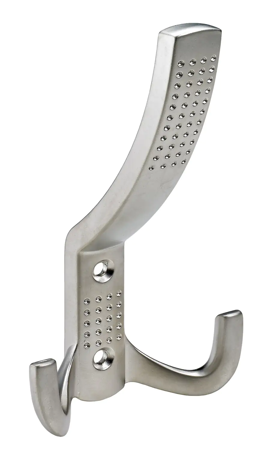 Hettich Hut- und Mantelhaken Zinkdruc kguss, vernickelt, 1 Stück
