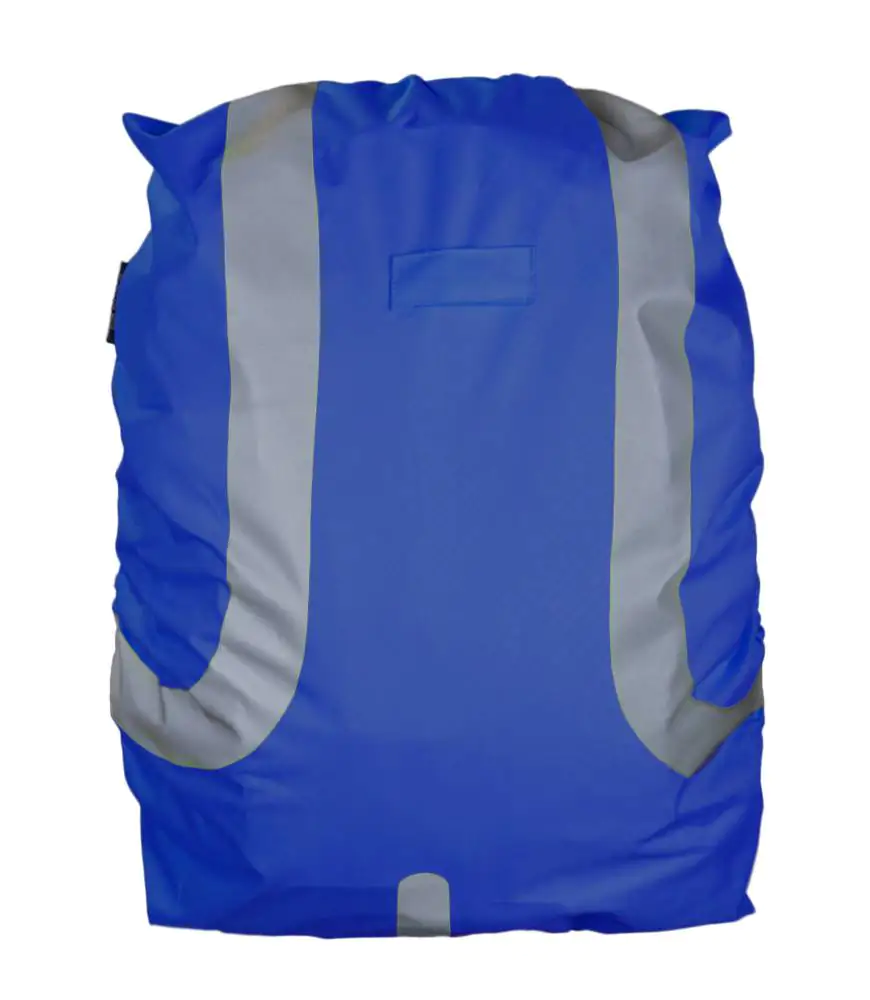 Walser Reflektierende Rucksackhülle wasserbeständig blau 45L Walser Reflektierende Rucksackhülle wasserbeständig blau 45L