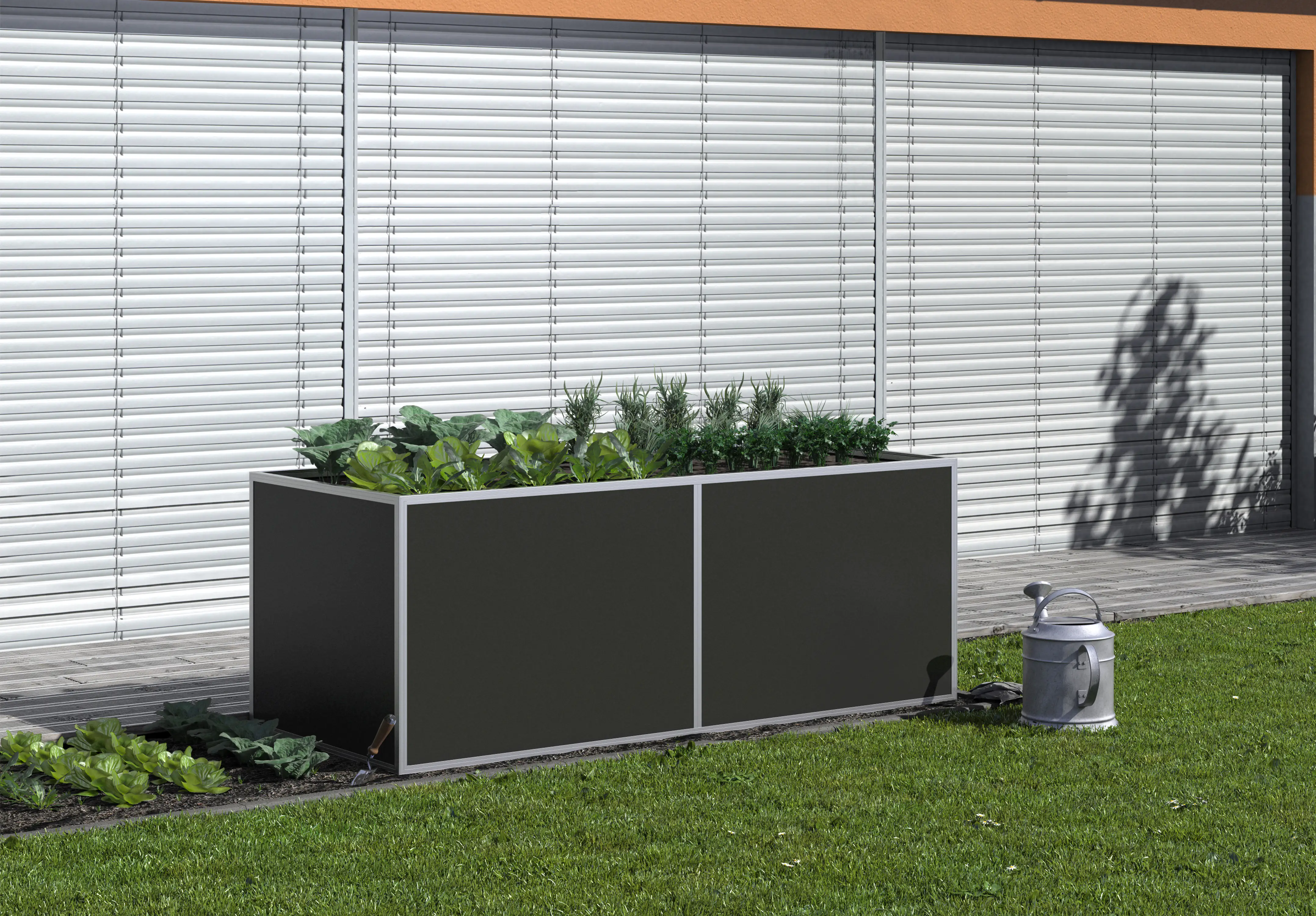 KGT Alu-Hochbeet 210 205 x 91 x 77 cm