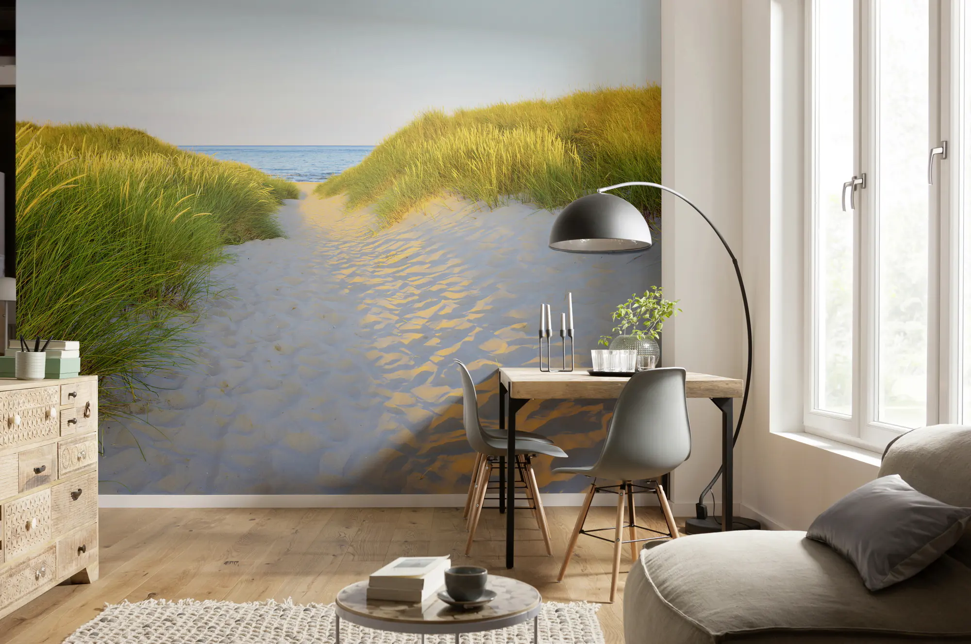 Komar Fototapete Sandy Path 368 x 254 cm 