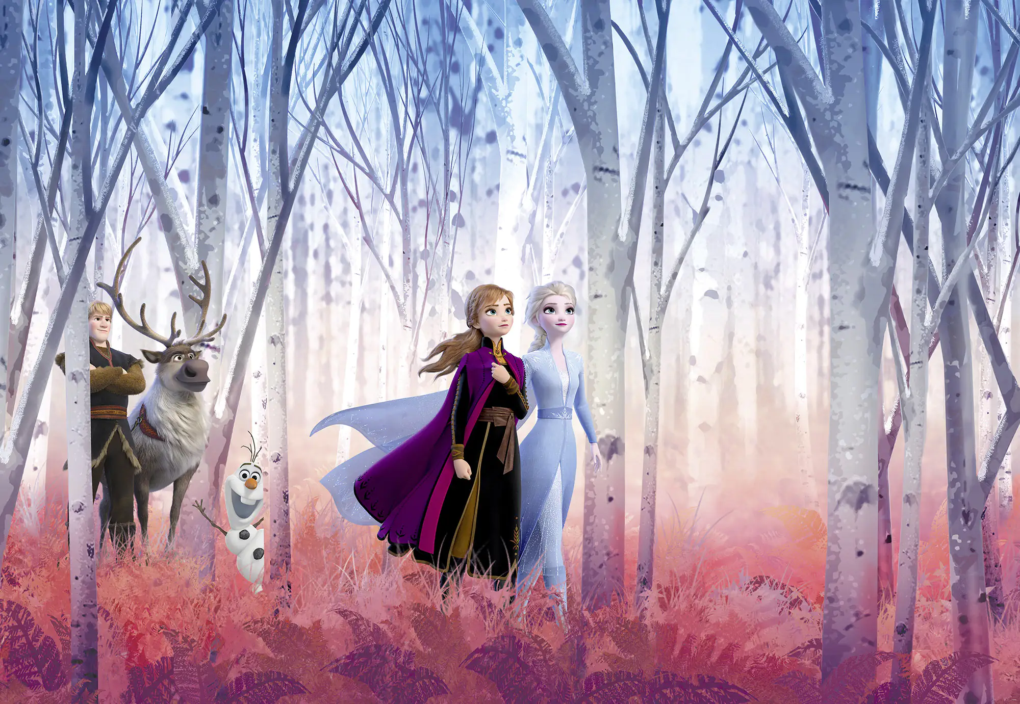 4036834241025 Komar Fototapete Frozen Friends For. 368 x 254 cm