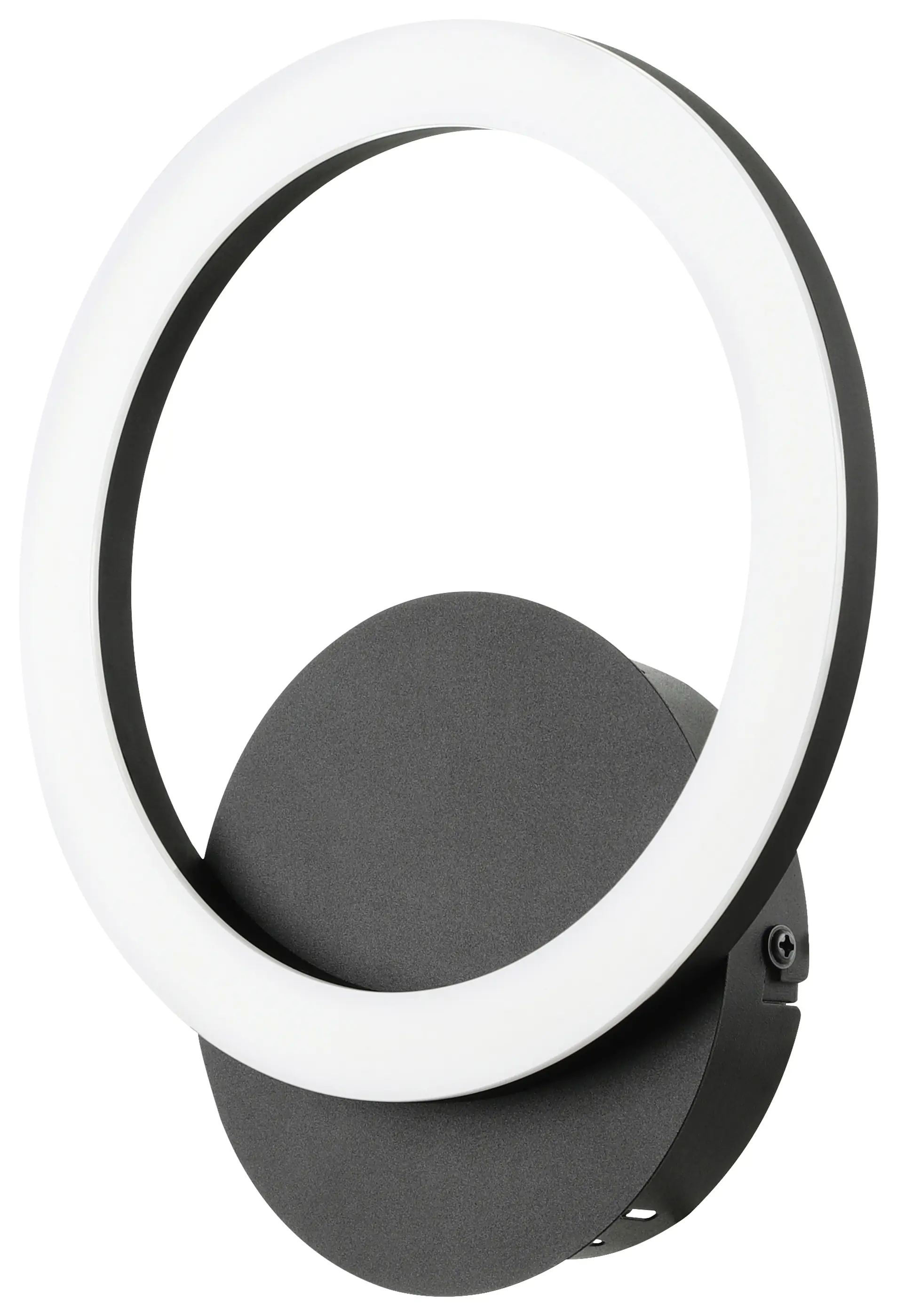 Eglo Connect LED Wandleuchte Parrapos-Z schwarz 20 x 24 cm