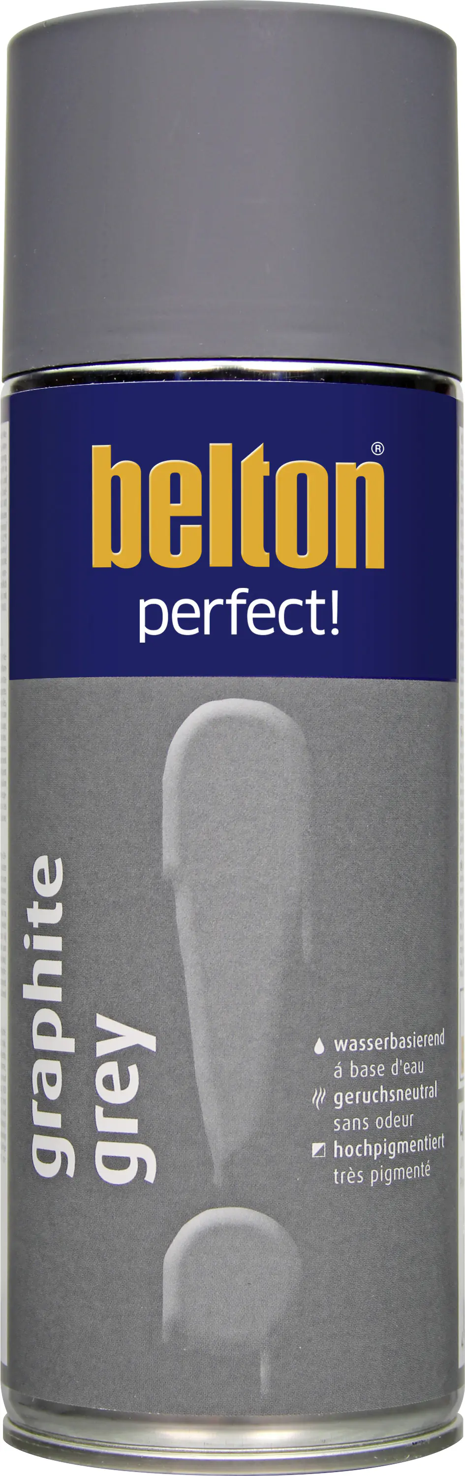 Belton perfect Lackspray 400 ml Graphite grey seidenmatt Belton perfect Lackspray 400 ml Graphite grey seidenmatt