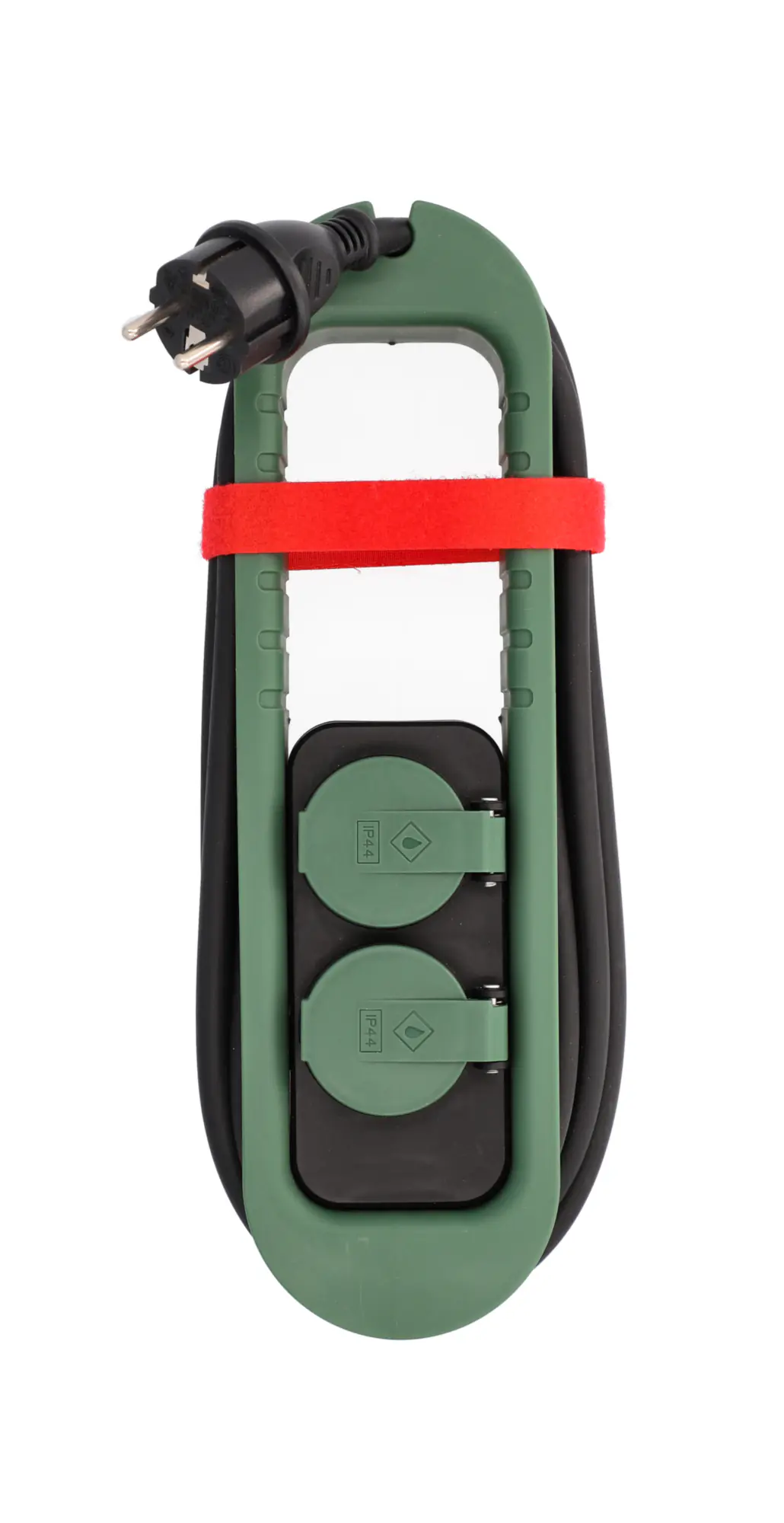 Unitec Tischsteckdose 2-fach mit Schutzkontaktsteckdosen 3 m