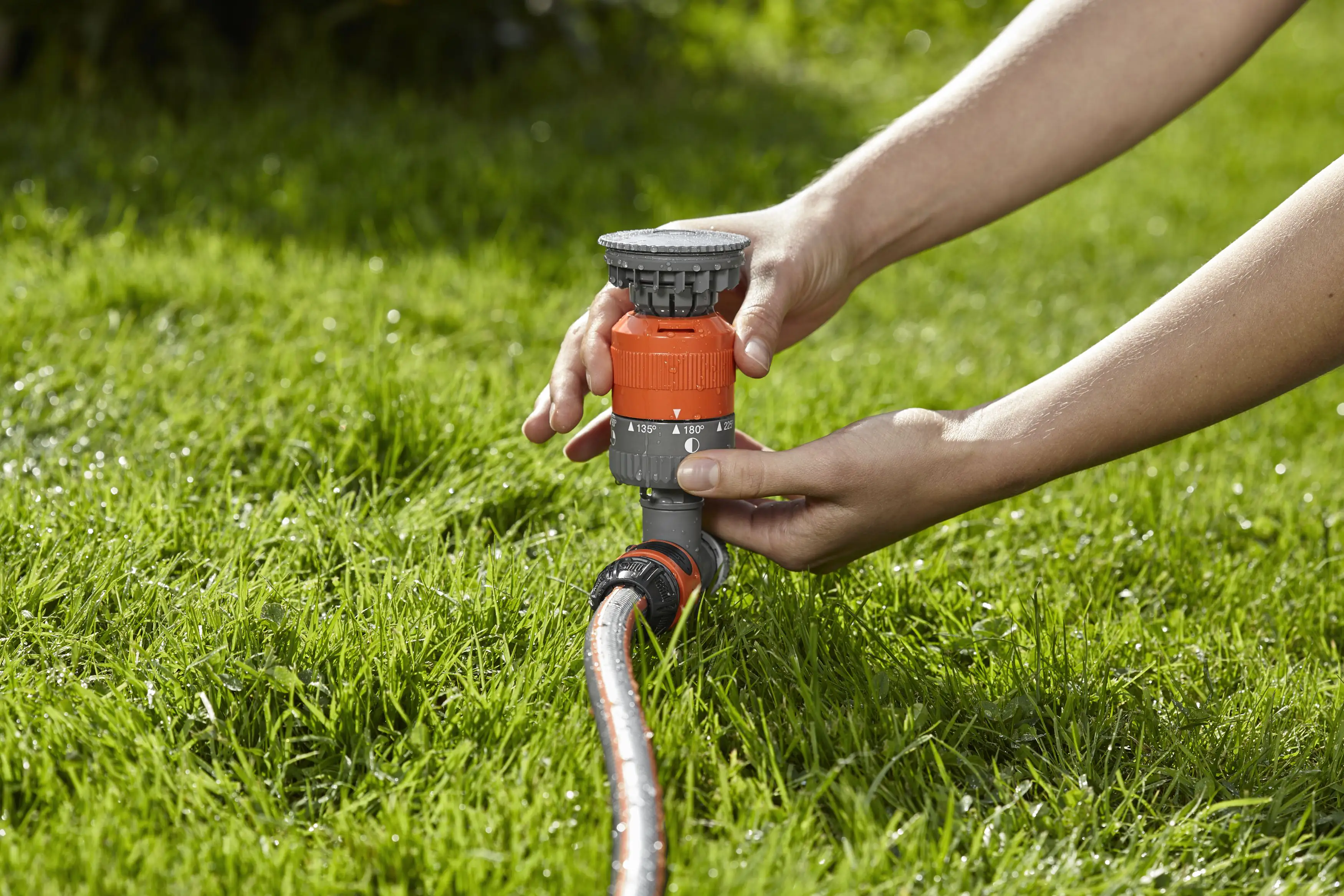 Gardena Kreisregner Vario mit Spike mit Spike