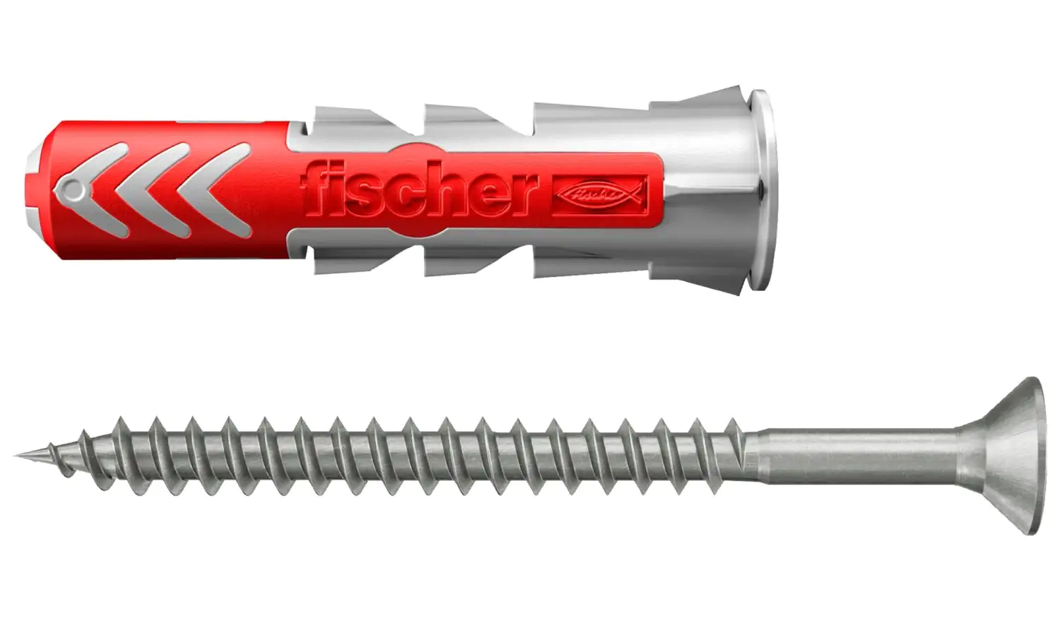 Fischer Dübel-Set Duopower 6.0 x 30 mm - 12 Stück
