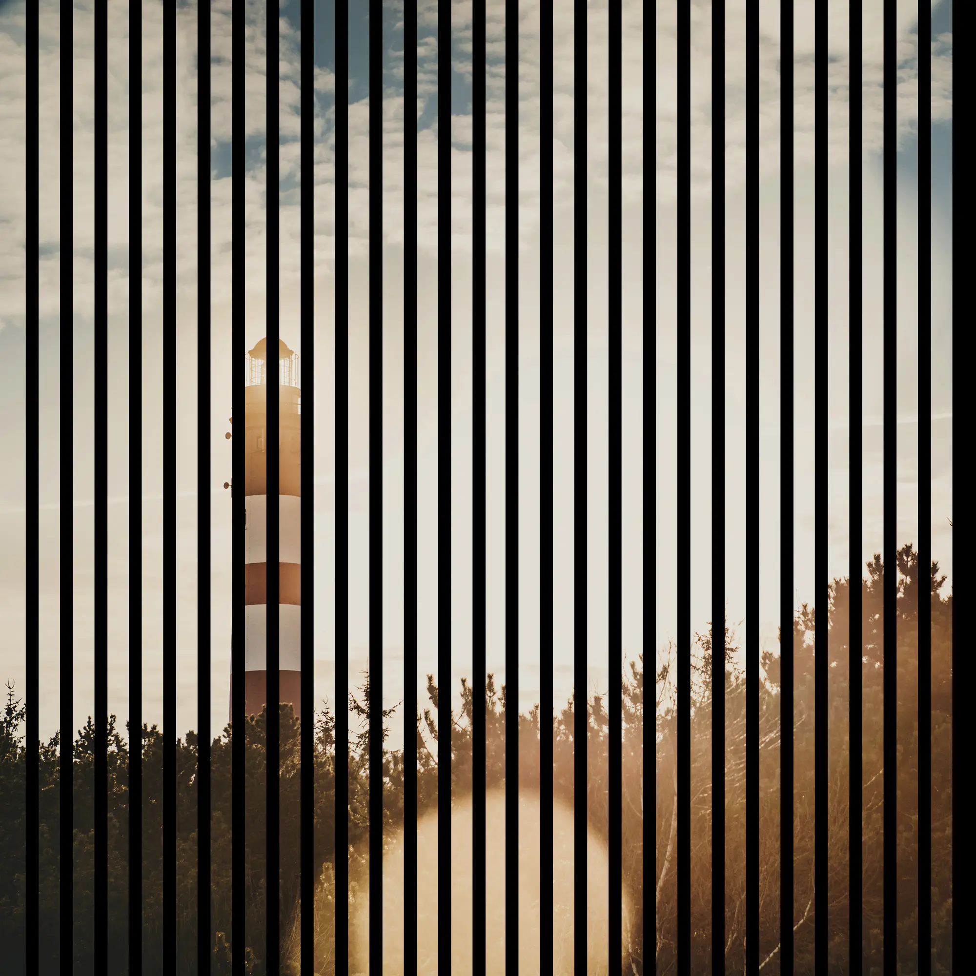 Neuhofer Akustikpaneele Leuchtturm 119,5 x 113,3 x 1,9 cm