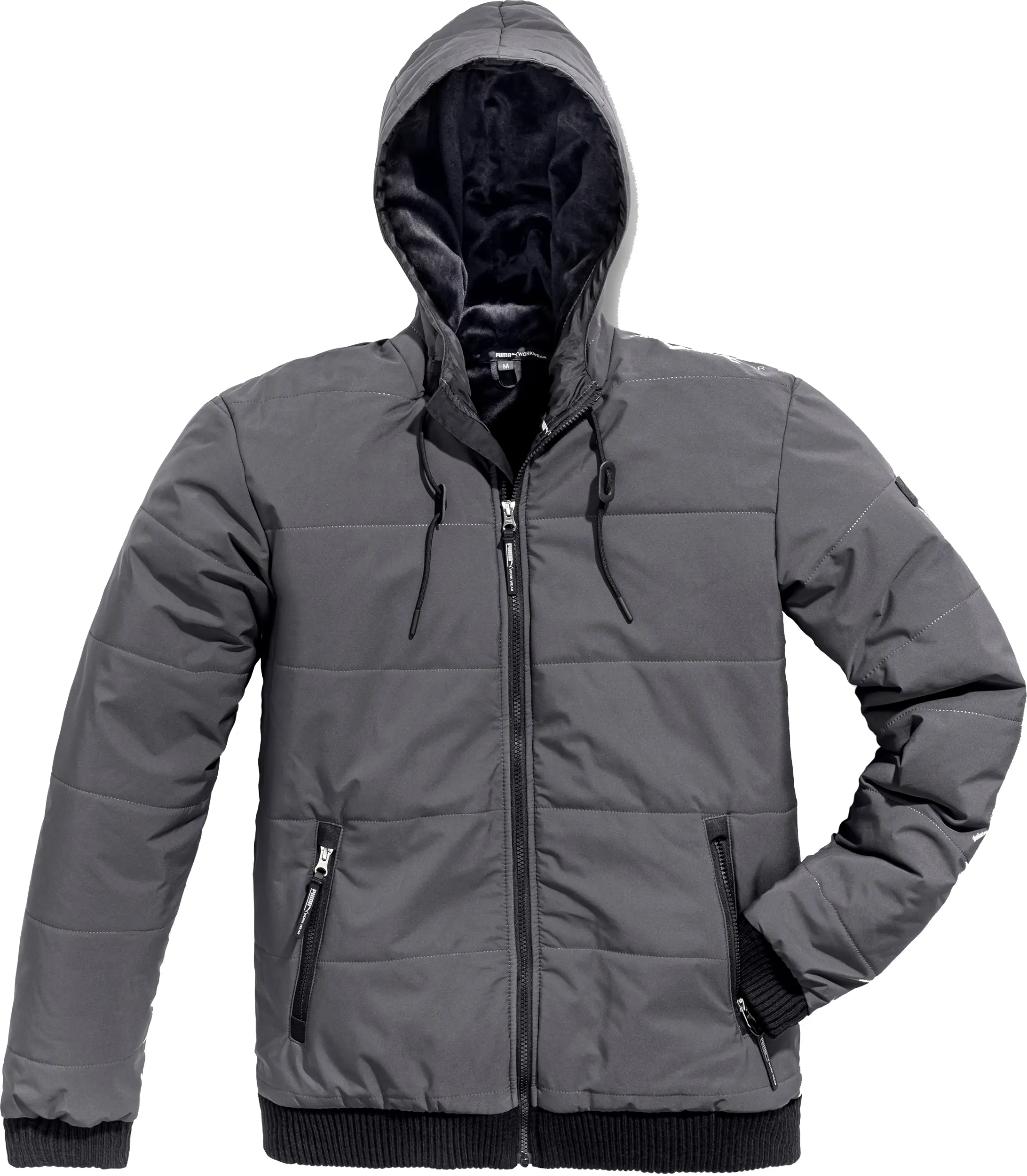 Puma Winterparka CHAMP stahlgrau/carbon