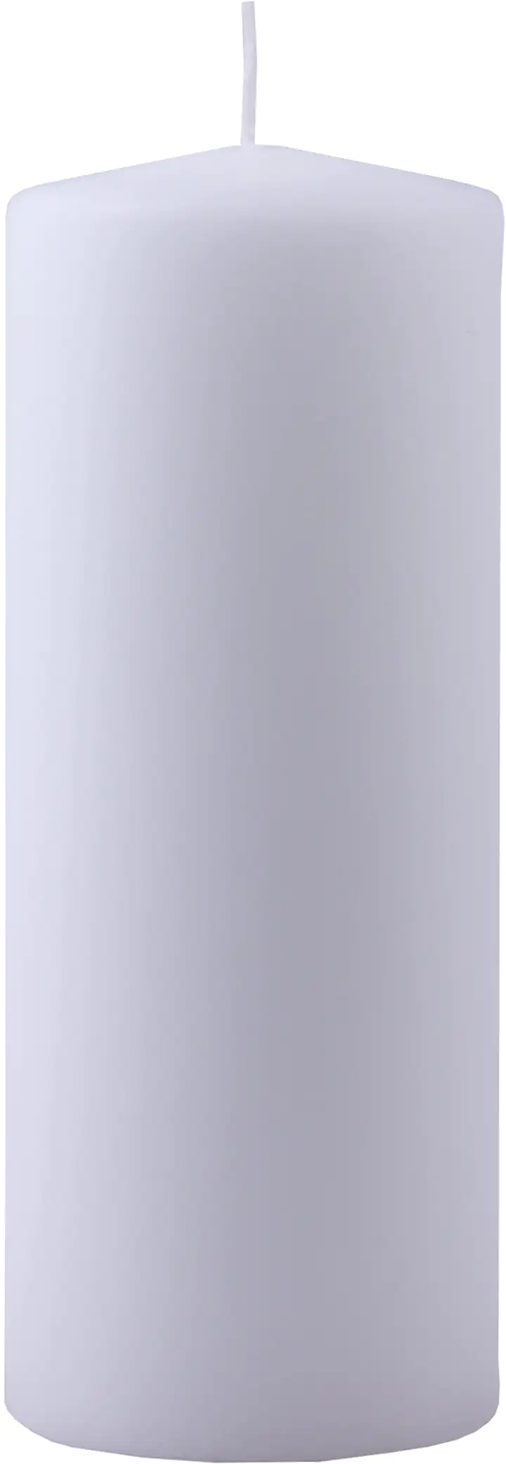 Diana Candles Stumpenkerze weiß Höhe 20 cm, Ø 6,8 cm