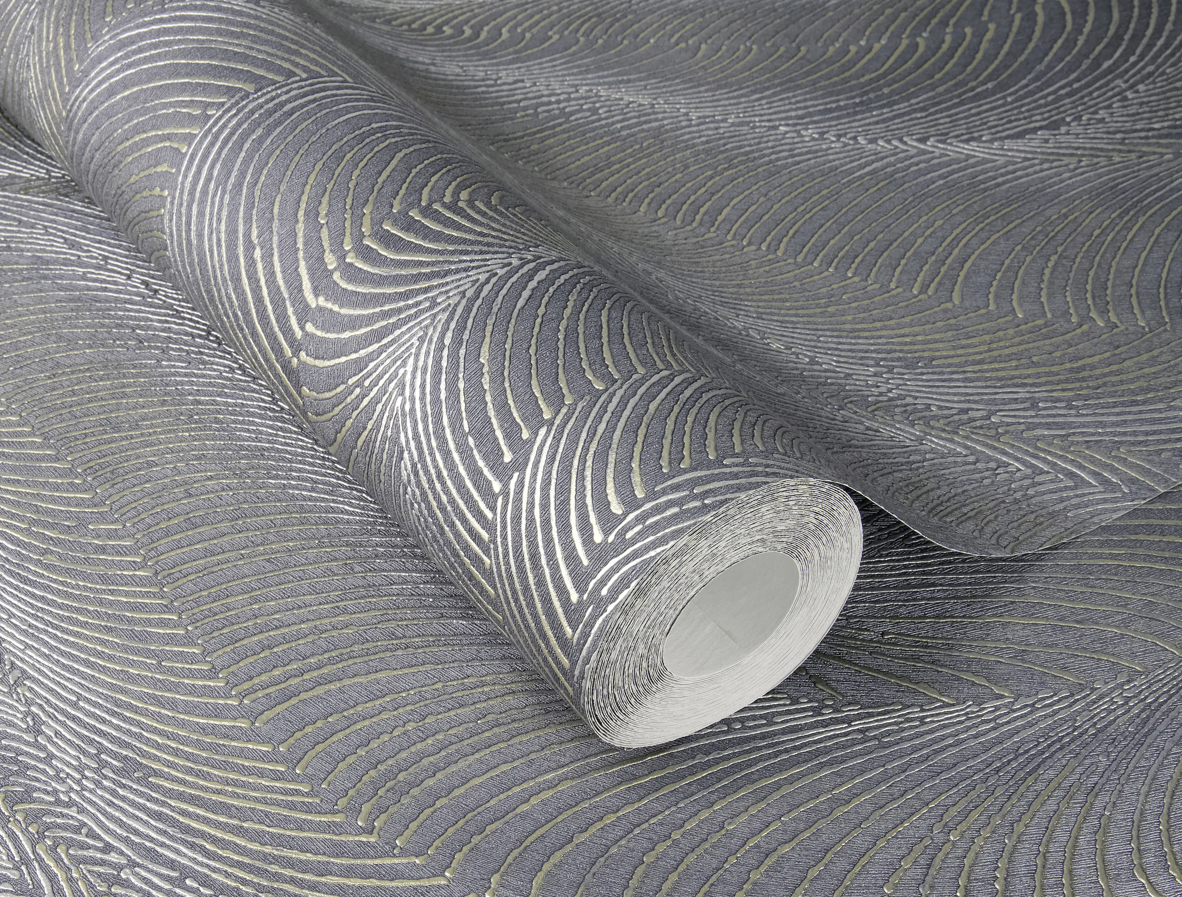 Rasch Vliestapete Wellen Incanto blau-taupe 10,05 x 0,53 m Rasch Vliestapete Wellen Incanto blau-taupe 10,05 x 0,53 m