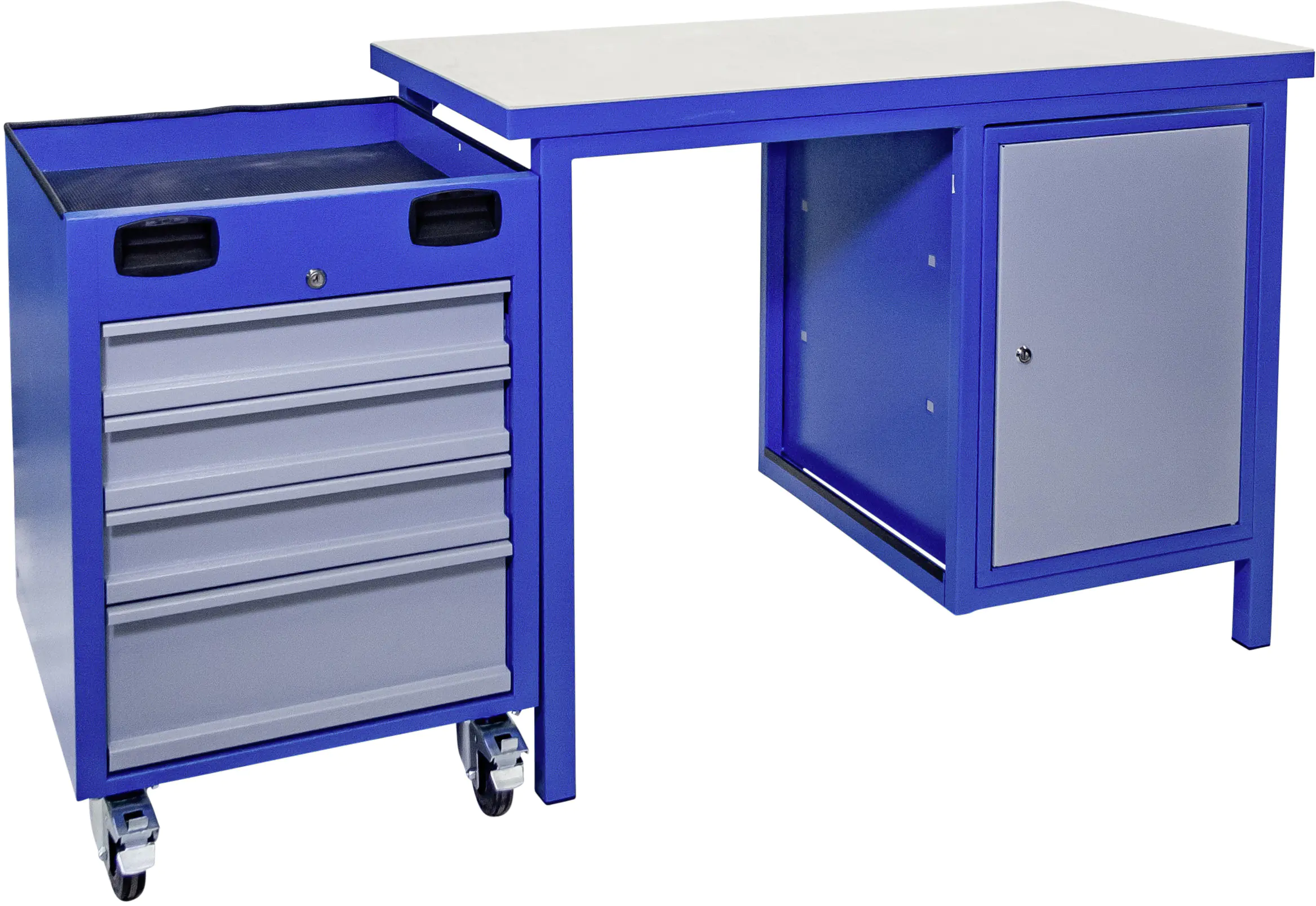 Güde Werkbank 1200 SLT MULTI mit Holzplatte unbestückt