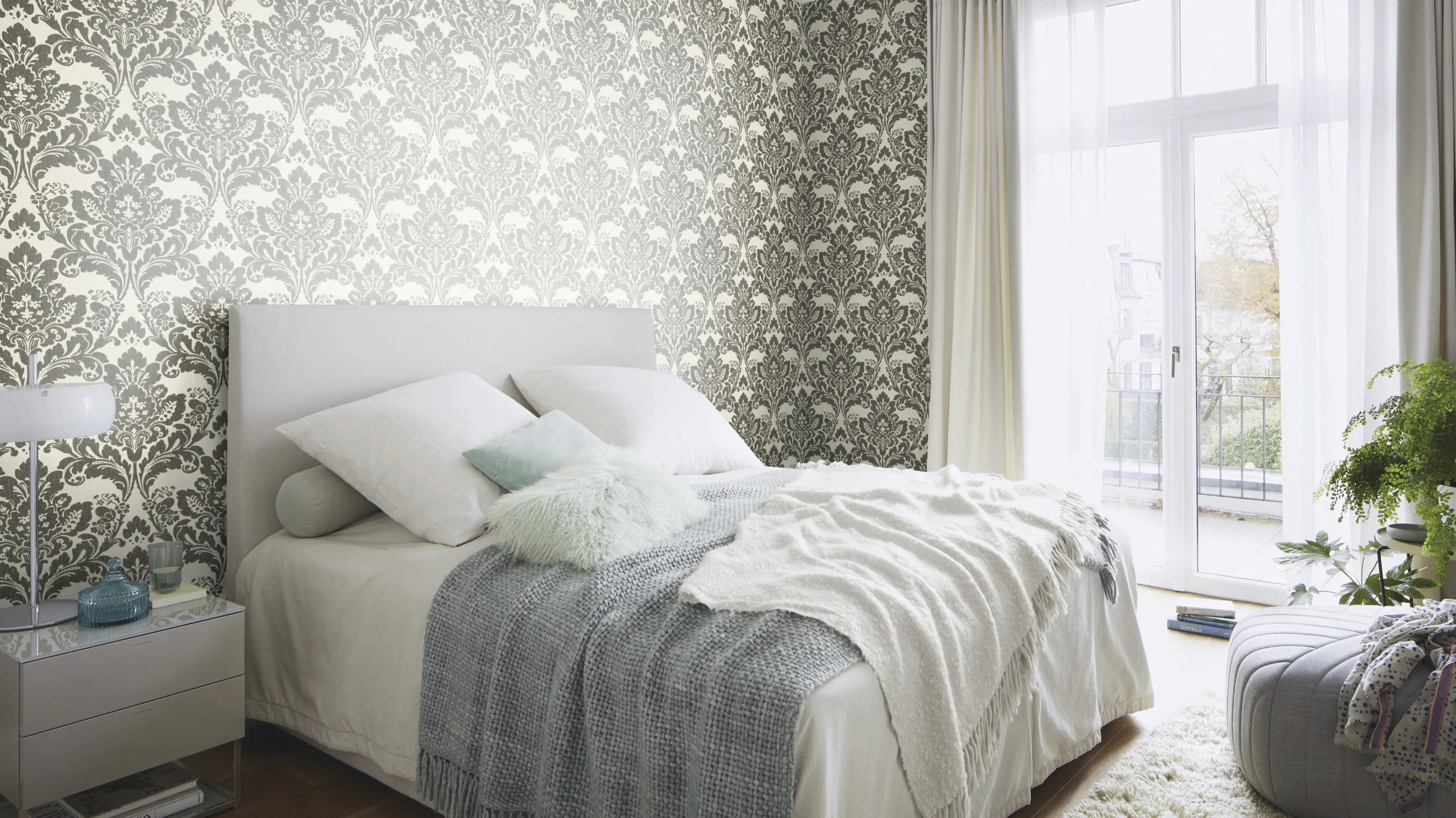 Rasch Vliestapete 547337 Poetry II ornament braun 10,05 x 0,53 m