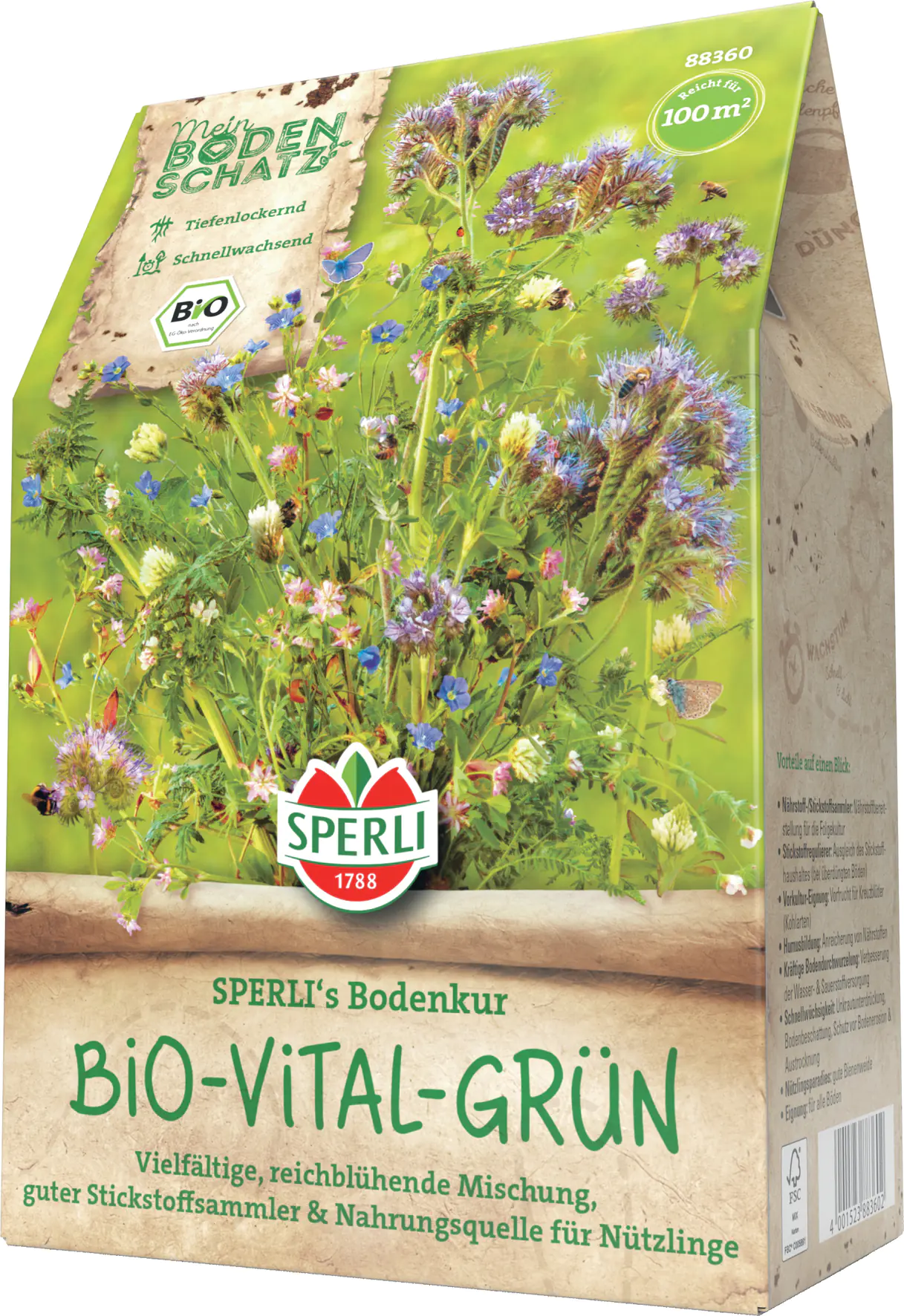 Sperli's Bodenkur Bio Vital Grün 300 g