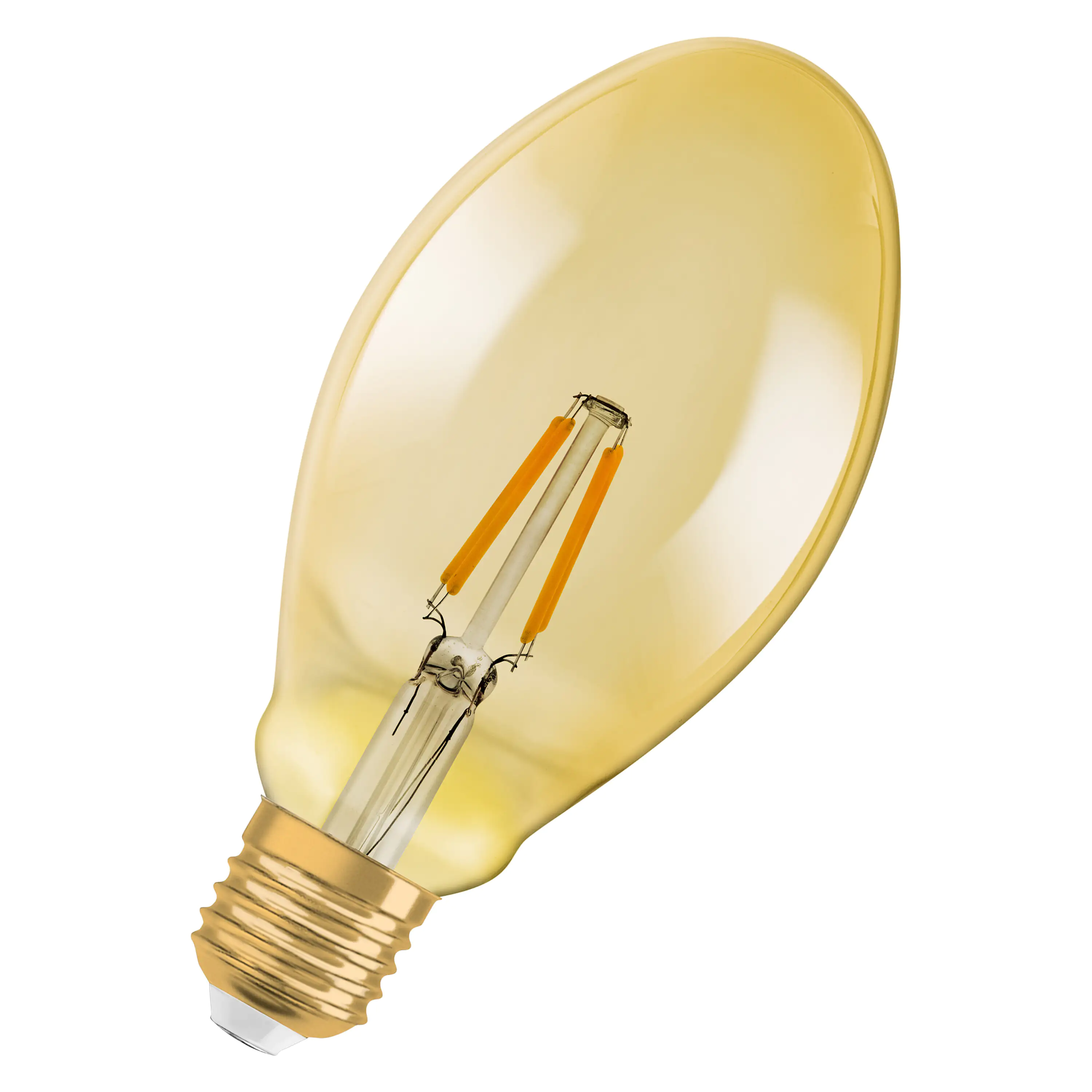Osram LED Leuchtmittel Oval E27 4 W warmweiß amber