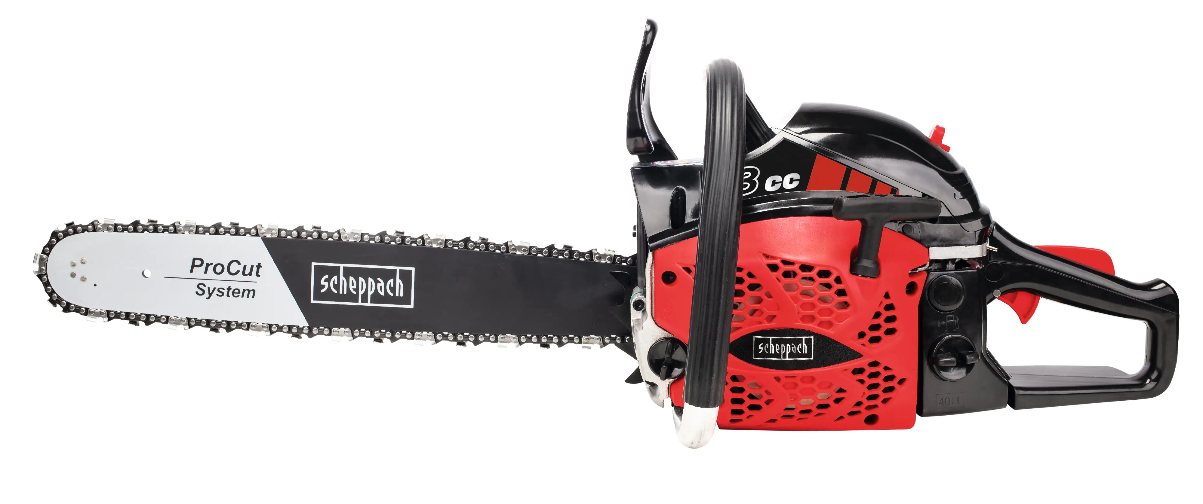 Scheppach Benzin Kettensäge BKS 5300 S 2 kW 46 cm Schwertlänge