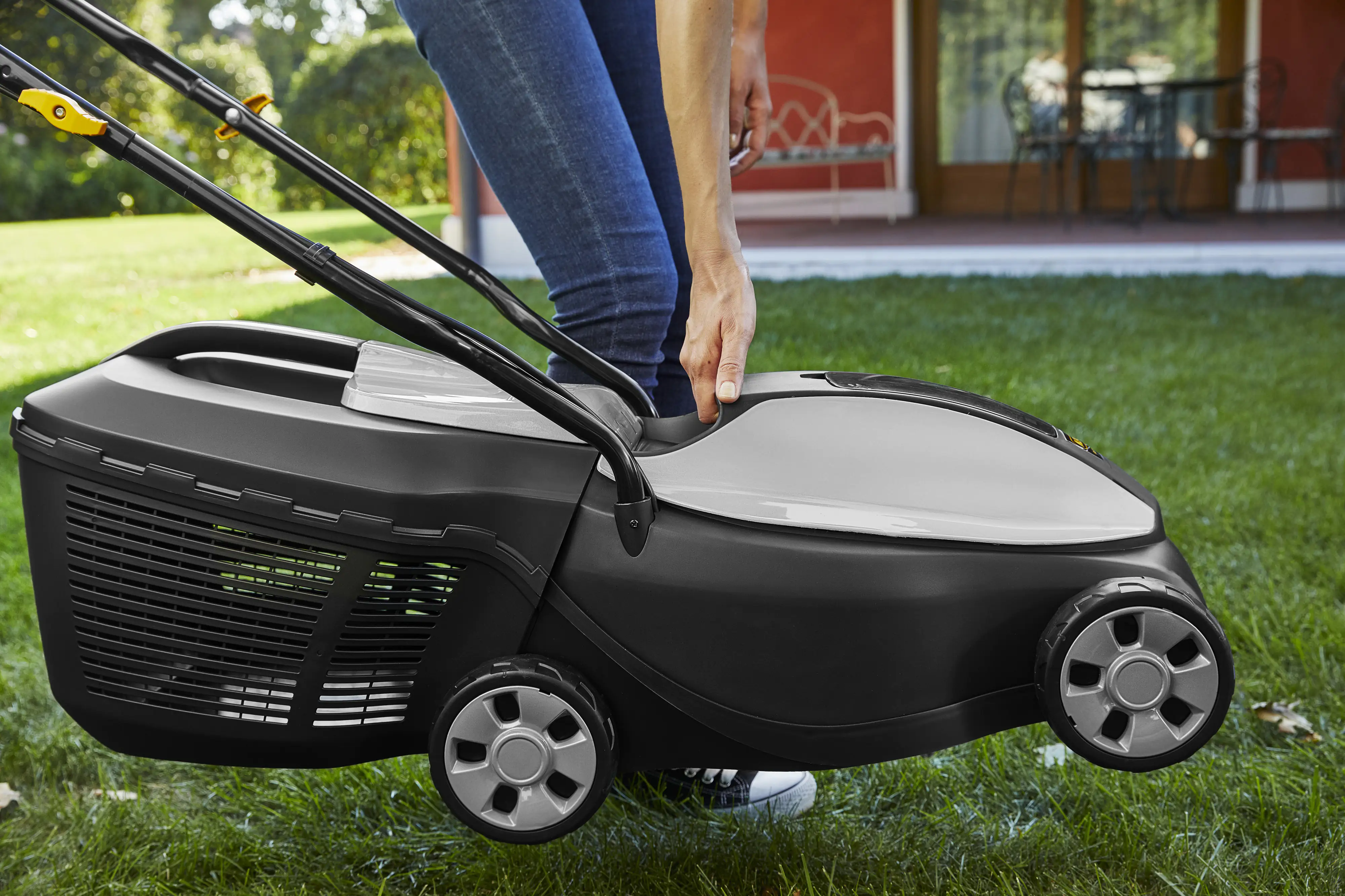 Alpina Akku Rasenmäher AL1 3020 Li 20 V, 30 cm Schnittbreite