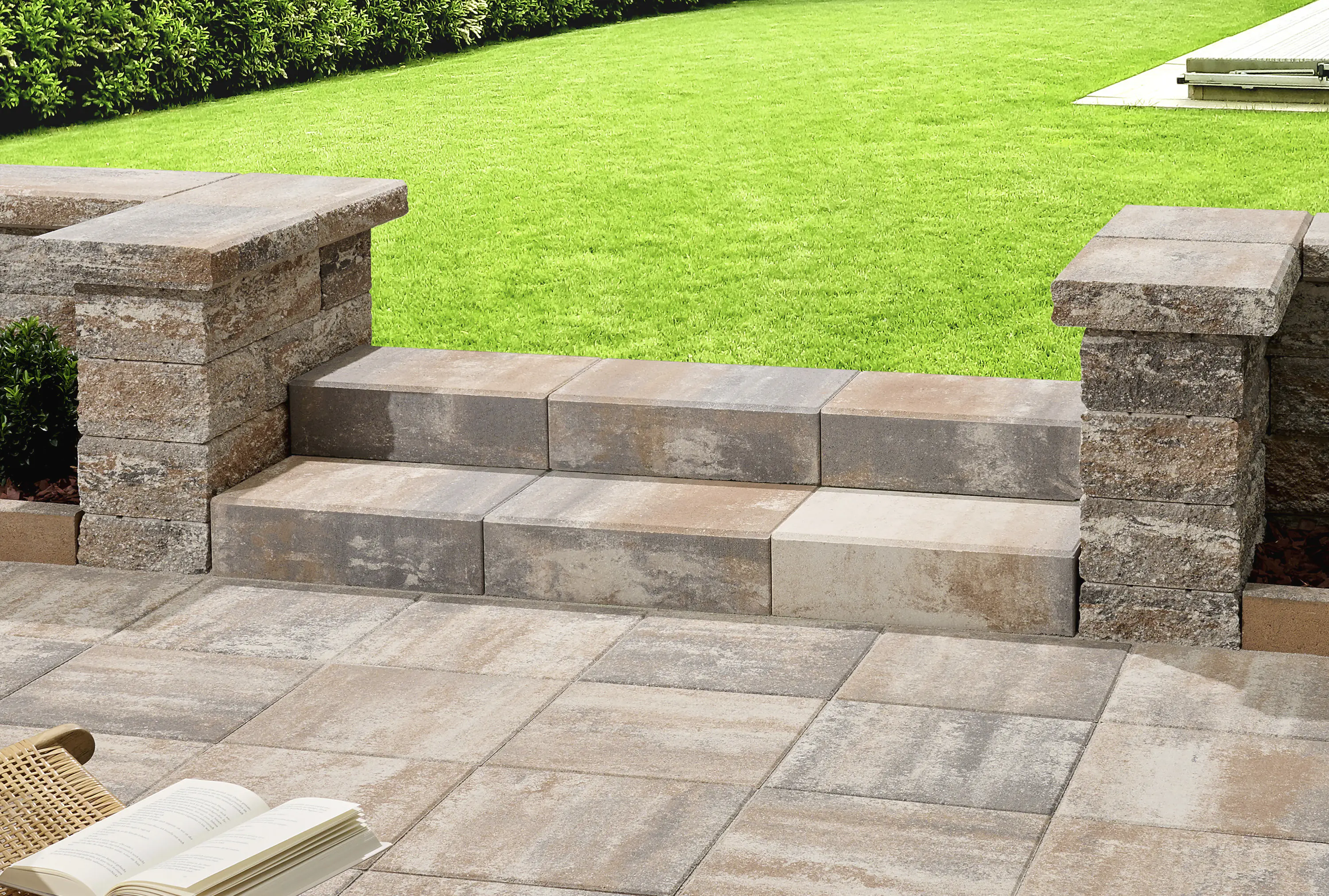 Kann Blockstufe 50 x 34 x 15 cm jura-nuanciert