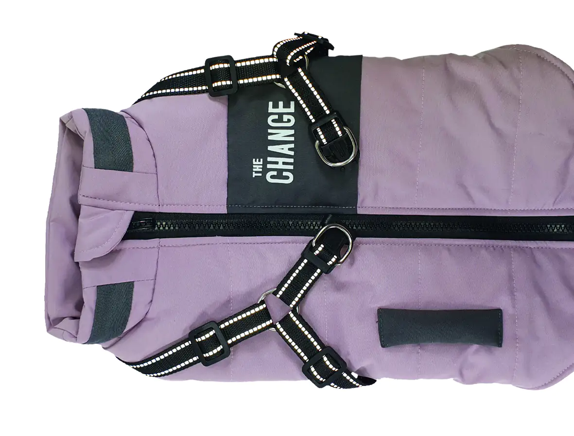 Nobby Hundemantel Change 2 in 1 Rückenlänge 36 cm, flieder