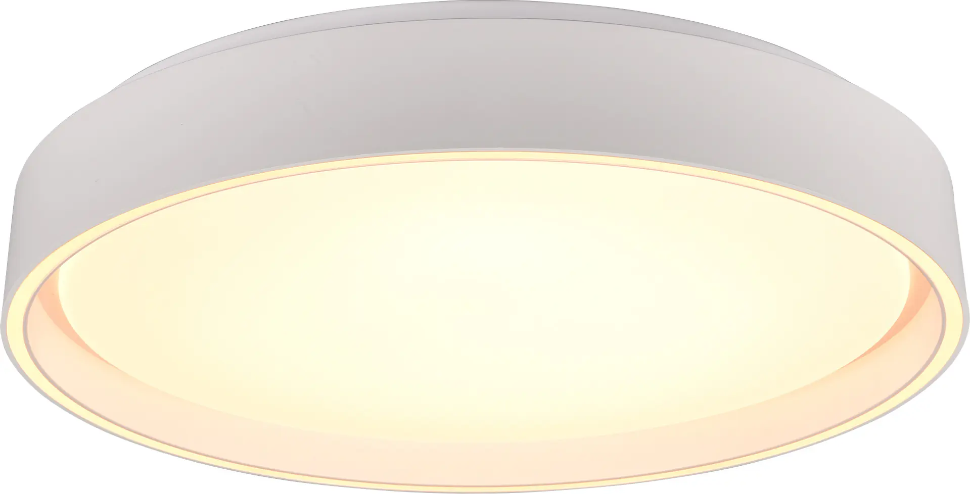 Reality LED-Deckenleuchte Felis weiß matt Fernbedienung