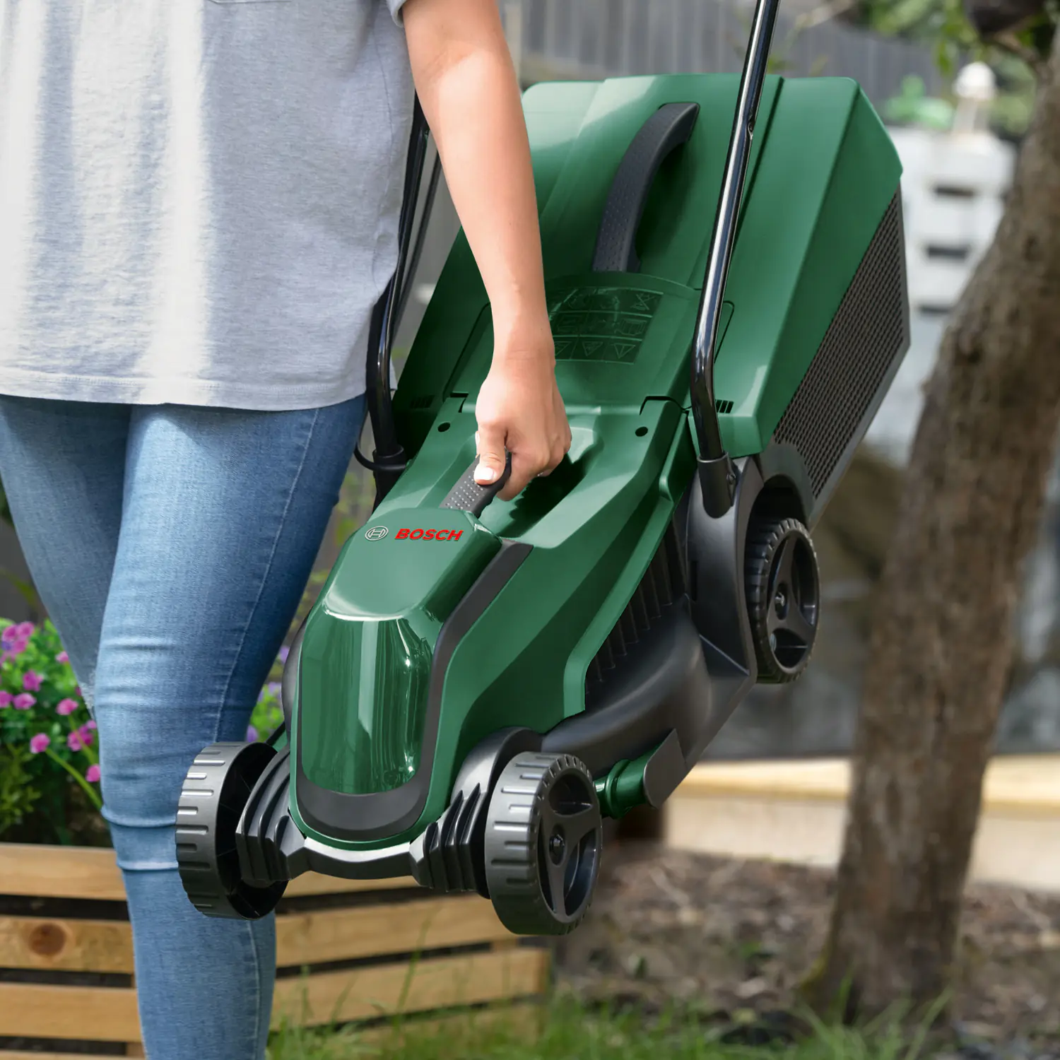 Bosch Akku-Rasenmäher EasyMower 18 V 32 cm Schnittbreite Solo