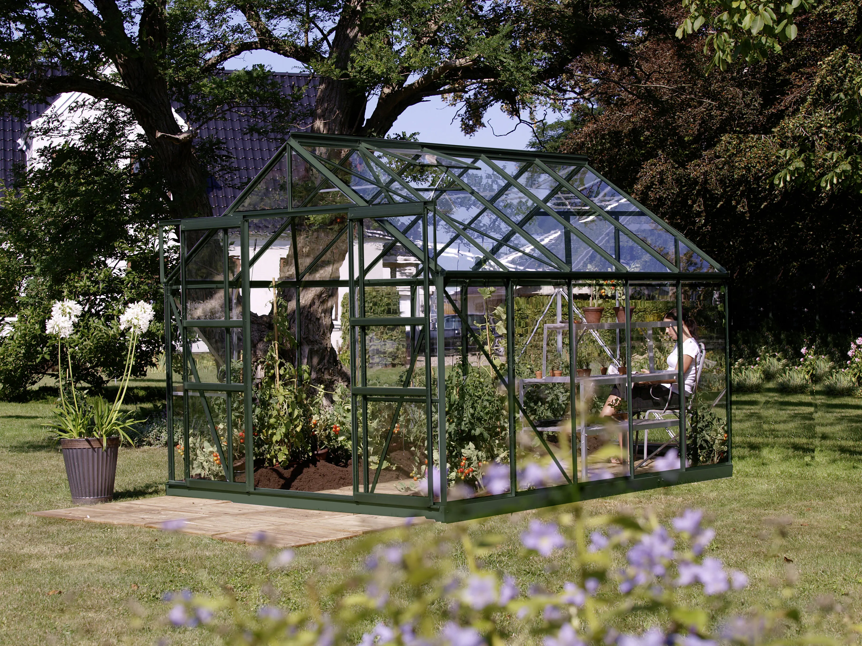 Vitavia Gewächshaus Uranus 8300 254 x 317 cm 3 mm Sicherheitsglas