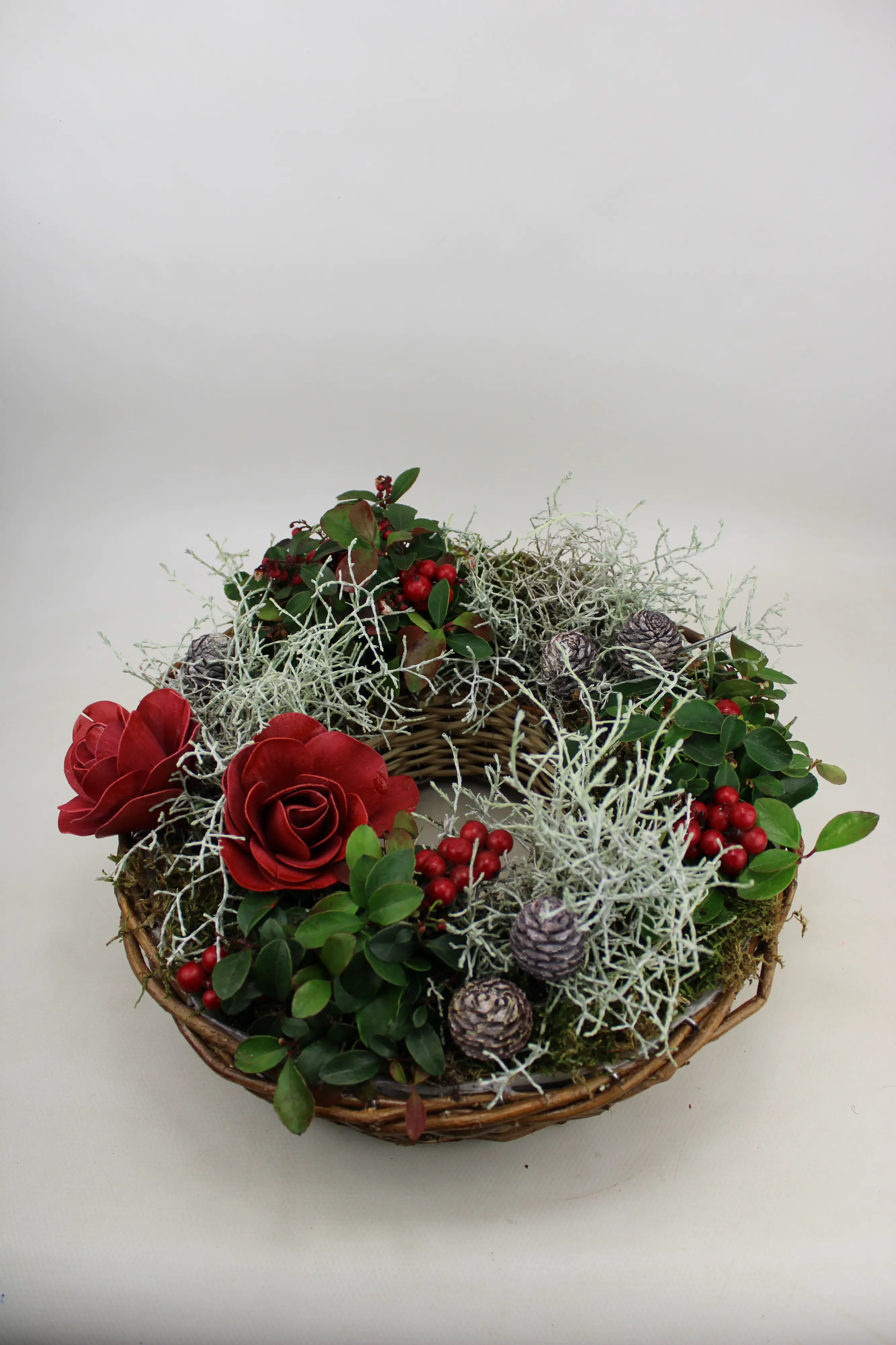 Arrangement Outdoor Nr. 30 Weidenkranz klein