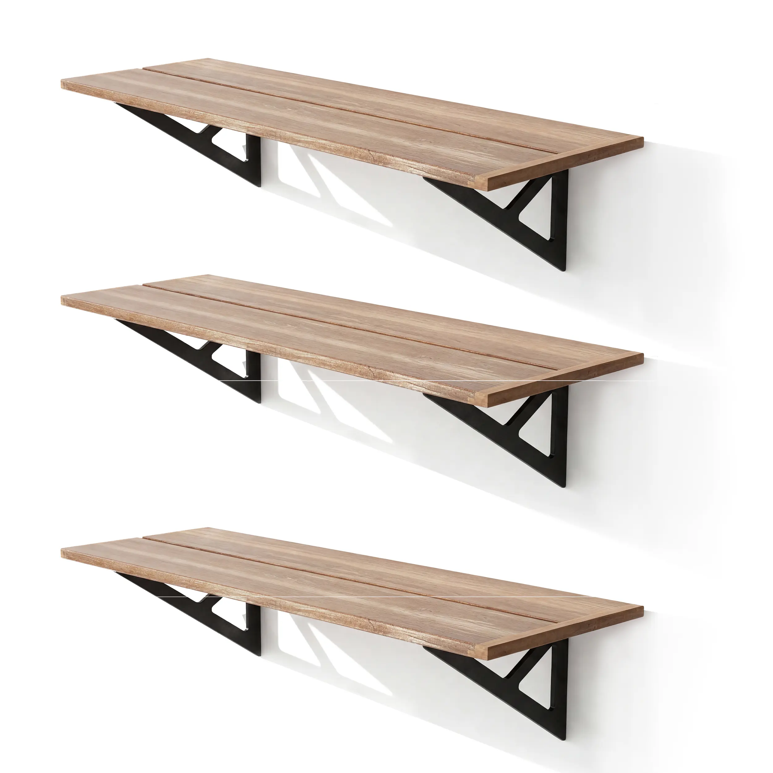 Canopia Regalset für Gewächshaus Natura braun 38 x 100 cm - 3er