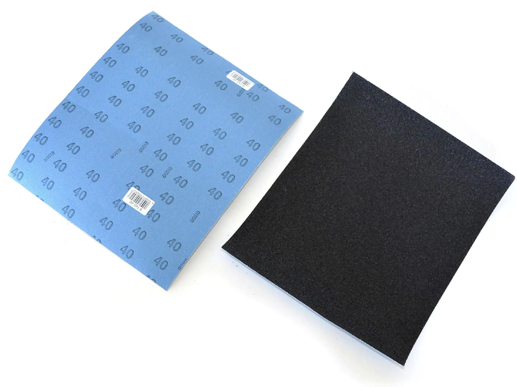 Nespoli Schleifpapier K40 Körnung 40, 23 x 28 cm, 1 Blatt