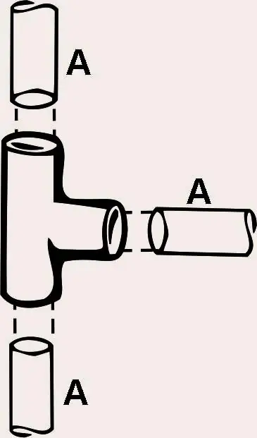 Cornat Löt-T-Stück Fitting Ø 18 mm