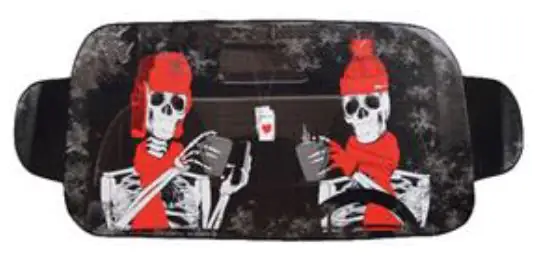 OKCars Frontscheibenabdeckung für den Winter Skelett