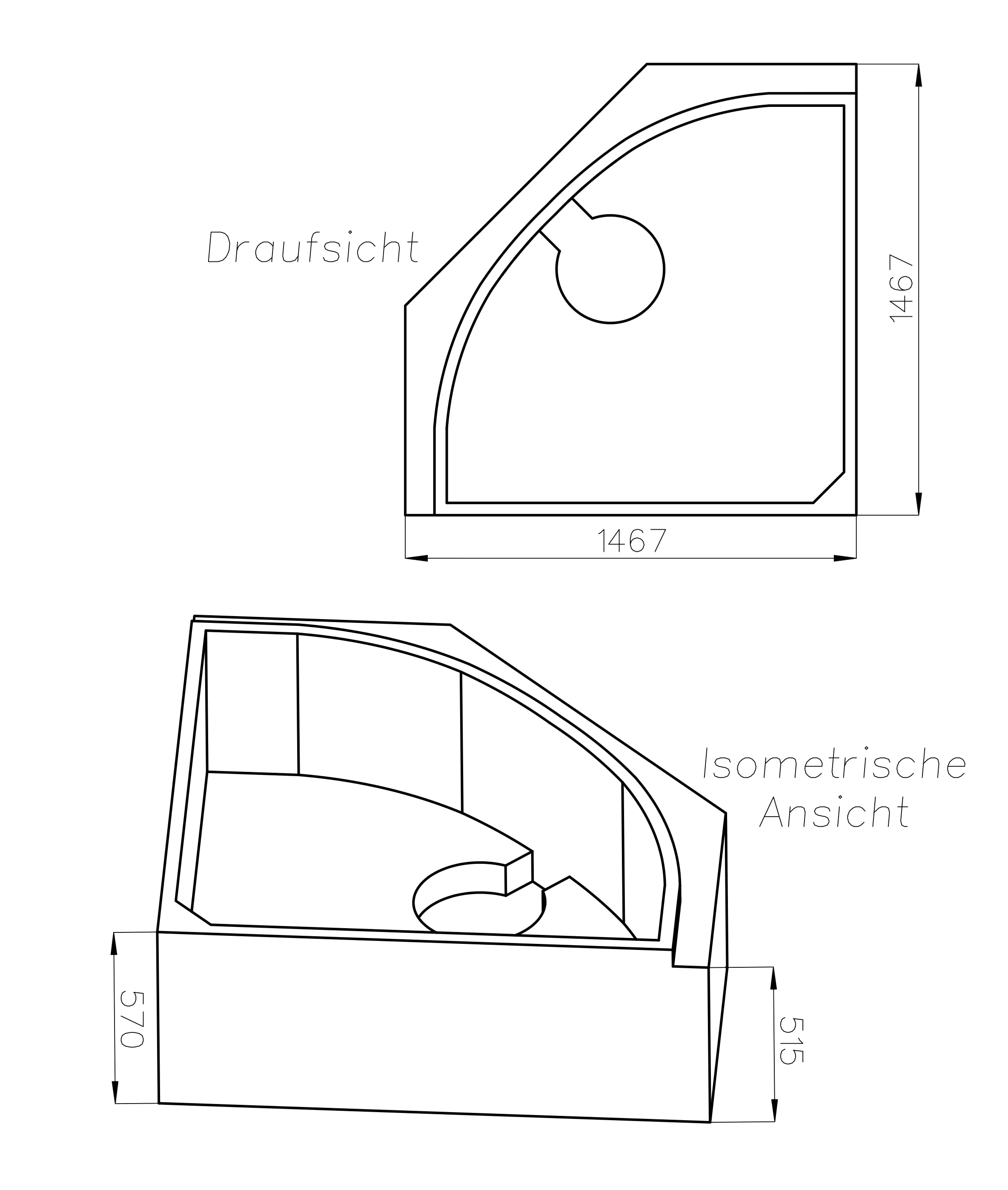 Ottofond Wannenträger Siam 1467 x 1467 mm Ottofond Wannenträger Siam 1467 x 1467 mm