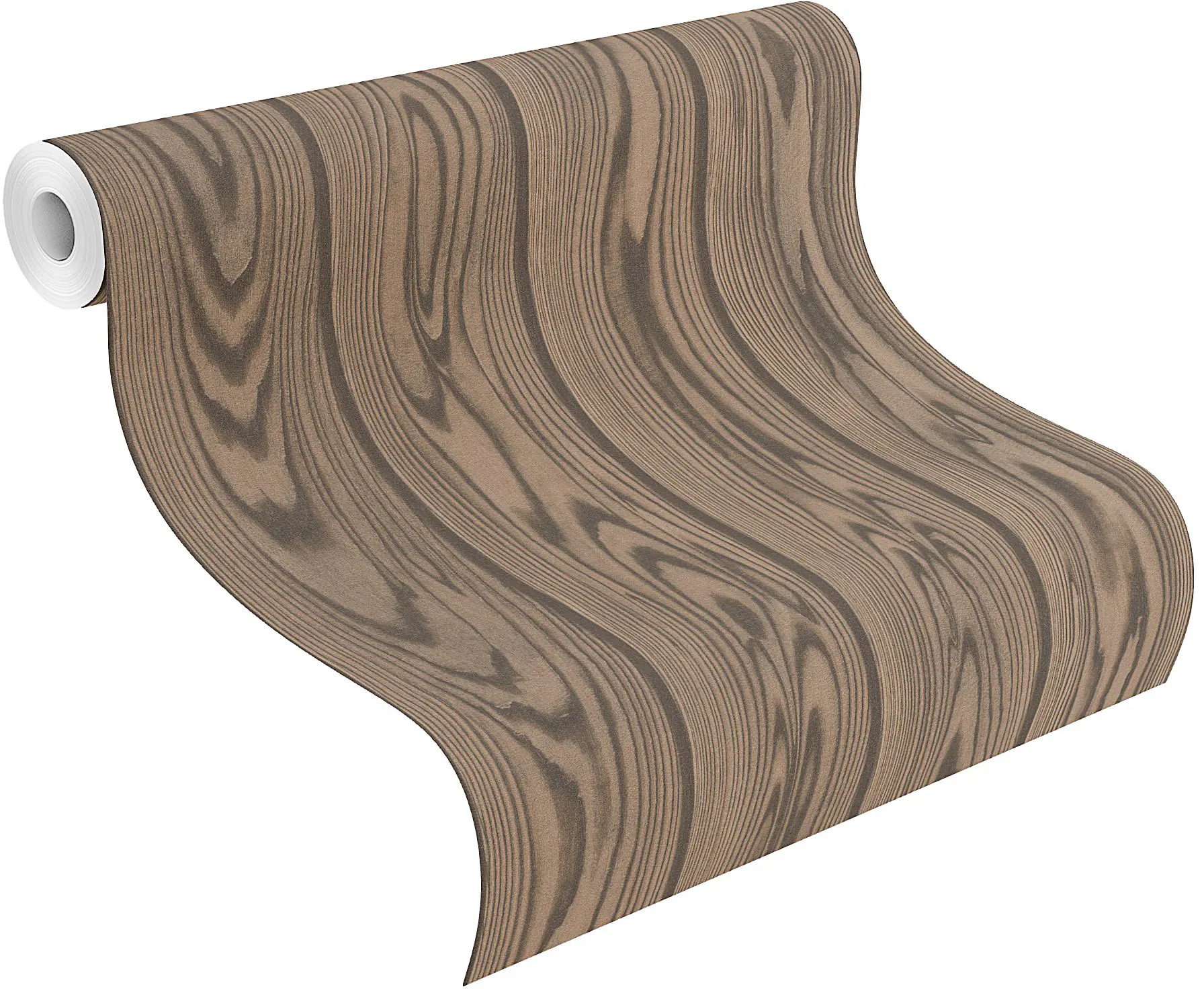 Rasch Vliestapete 499537 Braun-Dunkelbraun Muster & Motive 10,05 m x 0,53 m