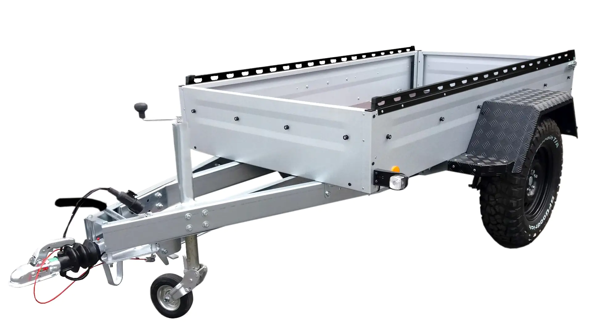 TPV PKW-Anhänger TL-EB3 Offroad mit Radstoßdämpfern gebremst 1300kg