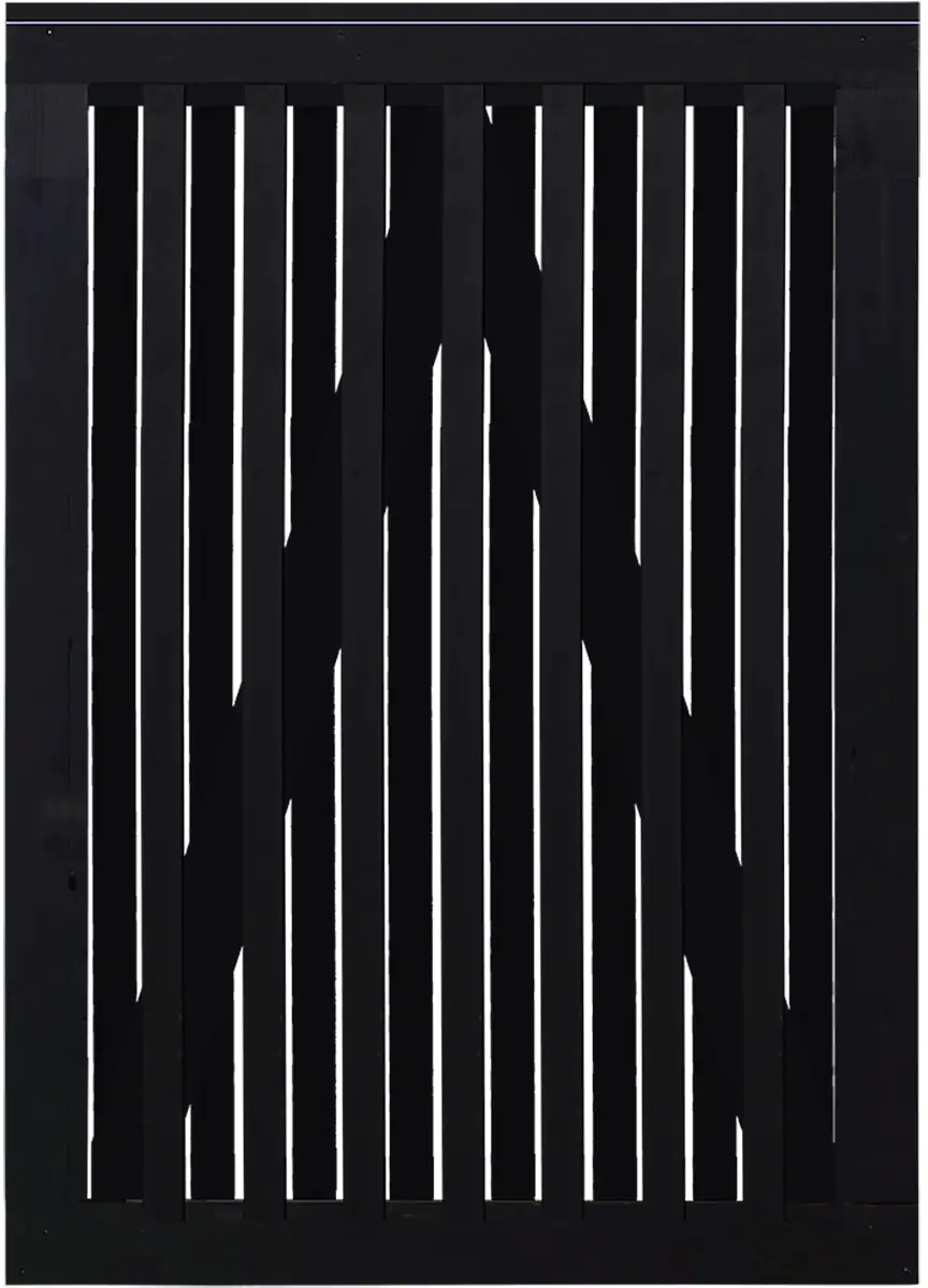 Plus Tor Nagano 100 x 140 cm RAL 9005 Schwarz Plus Tor Nagano 100 x 140 cm RAL 9005 Schwarz