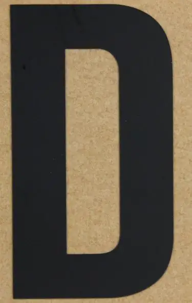 Conacord Klebebuchstabe 55 x 50 mm