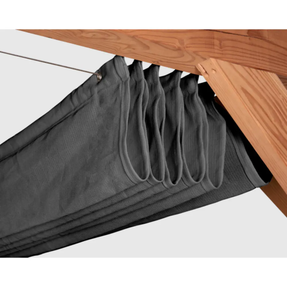 Platinum Faltsonnensegel Coolfit 2 x 5 m grau