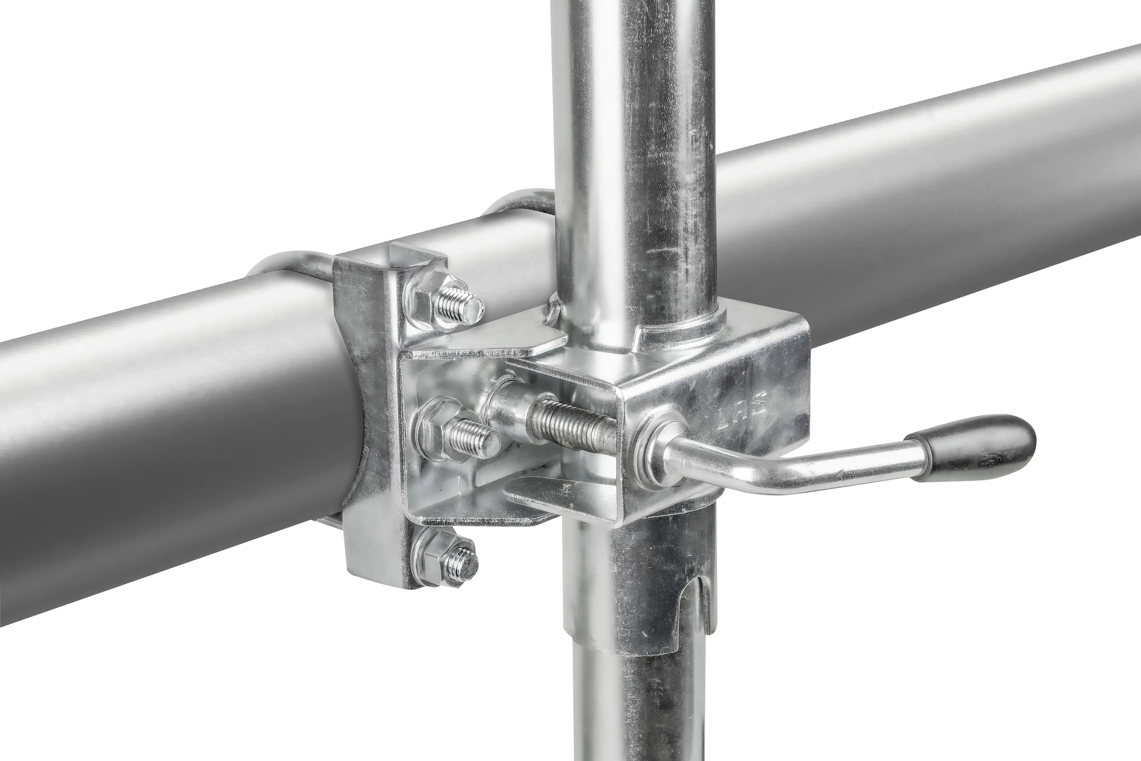 LAS Befestigung des Stützradhalters für die Runddeichsel 2x