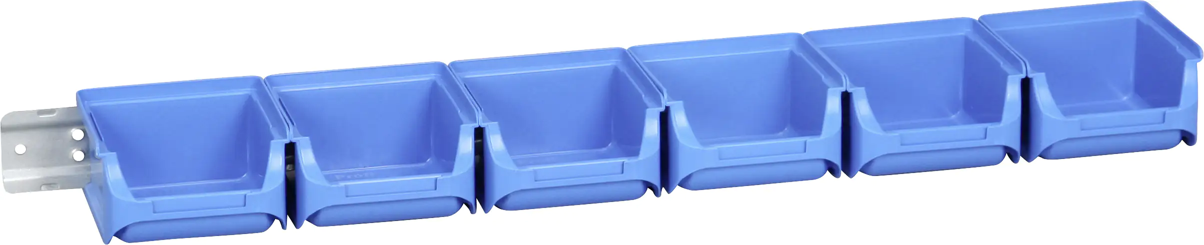 Allit Sichtboxen-Set ProfiPlus Set 1/7 blau mit Metallschiene 2,4 l Allit Sichtboxen-Set ProfiPlus Set 1/7 blau mit Metallschiene 2,4 l