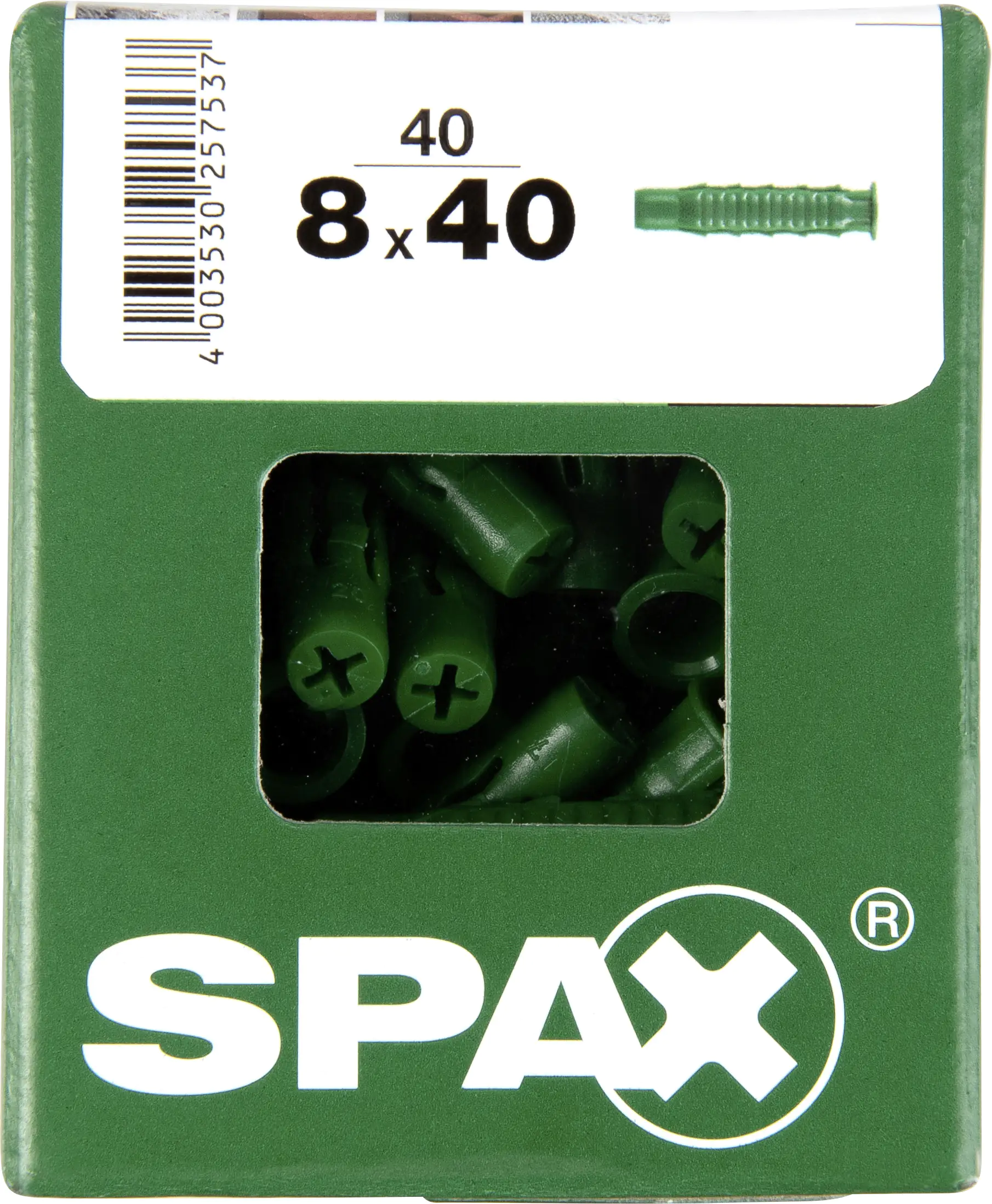 Spax Spreizdübel 8.0 x 40 mm - 40 Stück