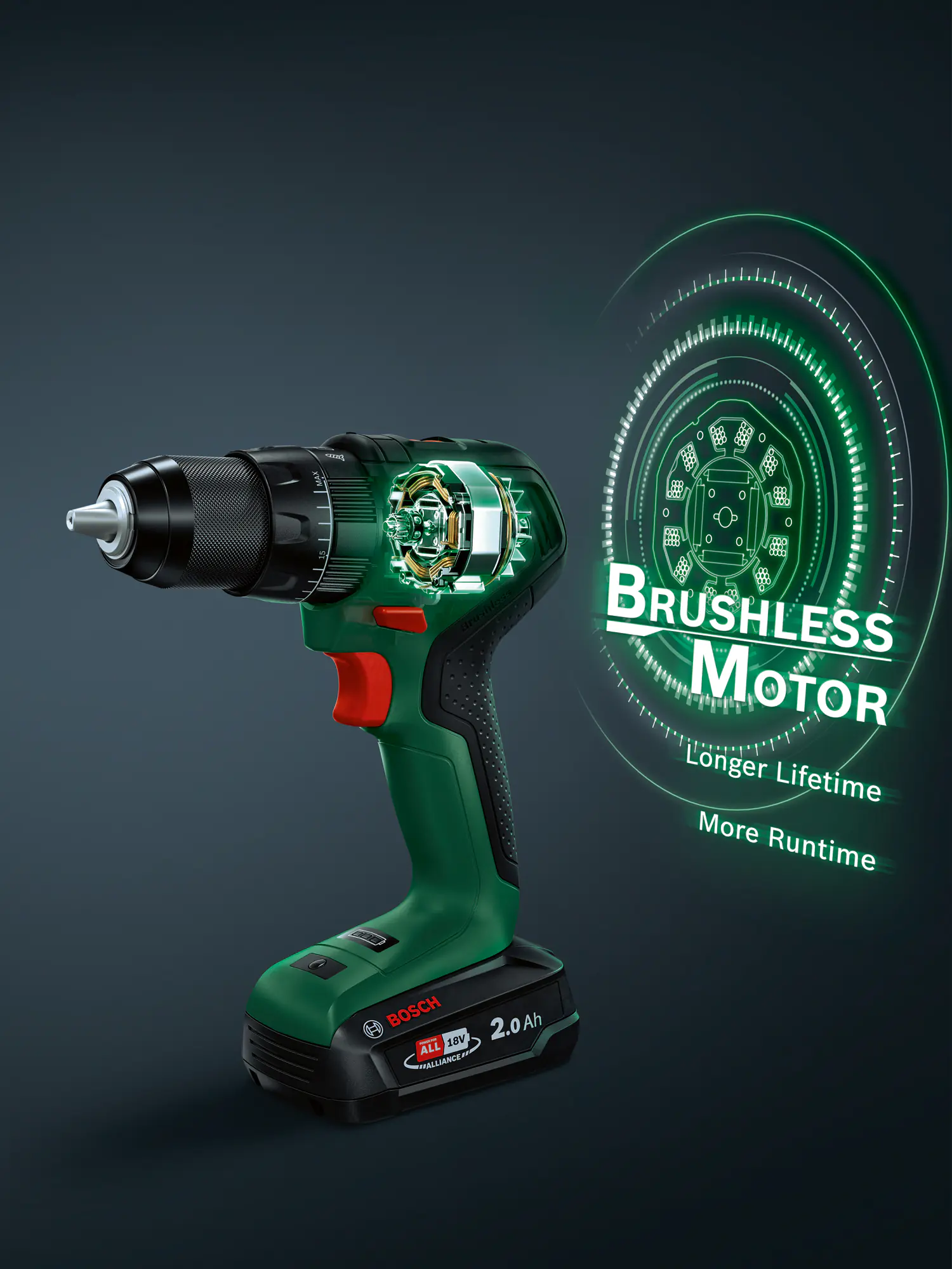 Bosch Akku-Schlagbohrmaschine UniversalImpact 18V-60 Solo Bosch Akku-Schlagbohrmaschine UniversalImpact 18V-60 Solo