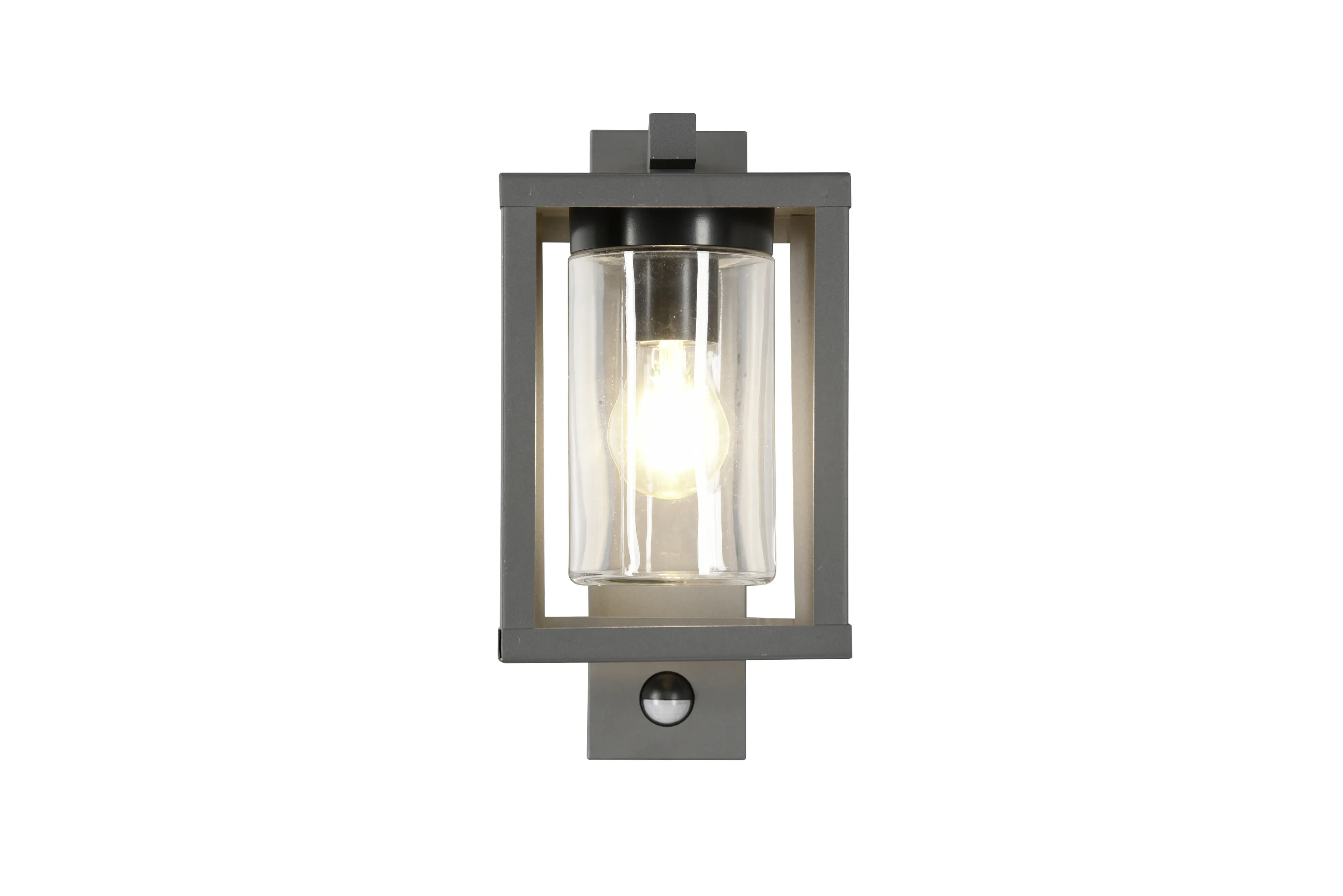 Trio Wandleuchte Lunga für außen anthrazit mit Bewegungsmelder