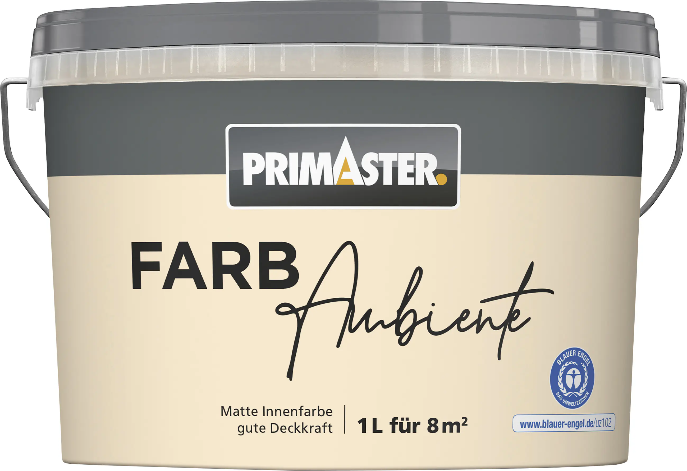 Primaster Farbambiente Wandfarbe matt pfirsich 1 L