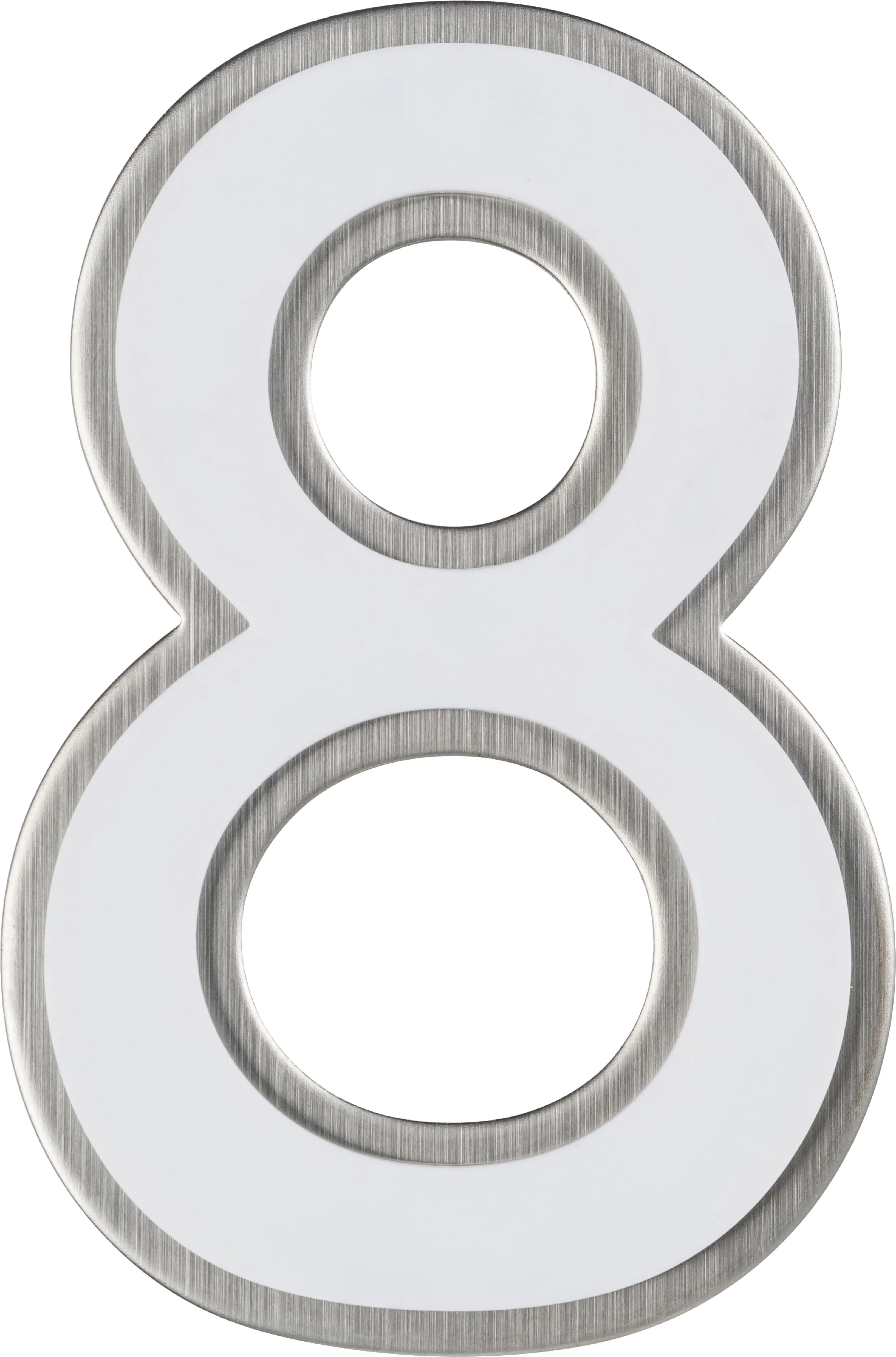 Alpertec Hausnummer 8 Nachtleuchtend