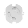 REV Berührungsschutz-Steckdose, Kindersicherung mit Drehautomatik weiß 5 Stück