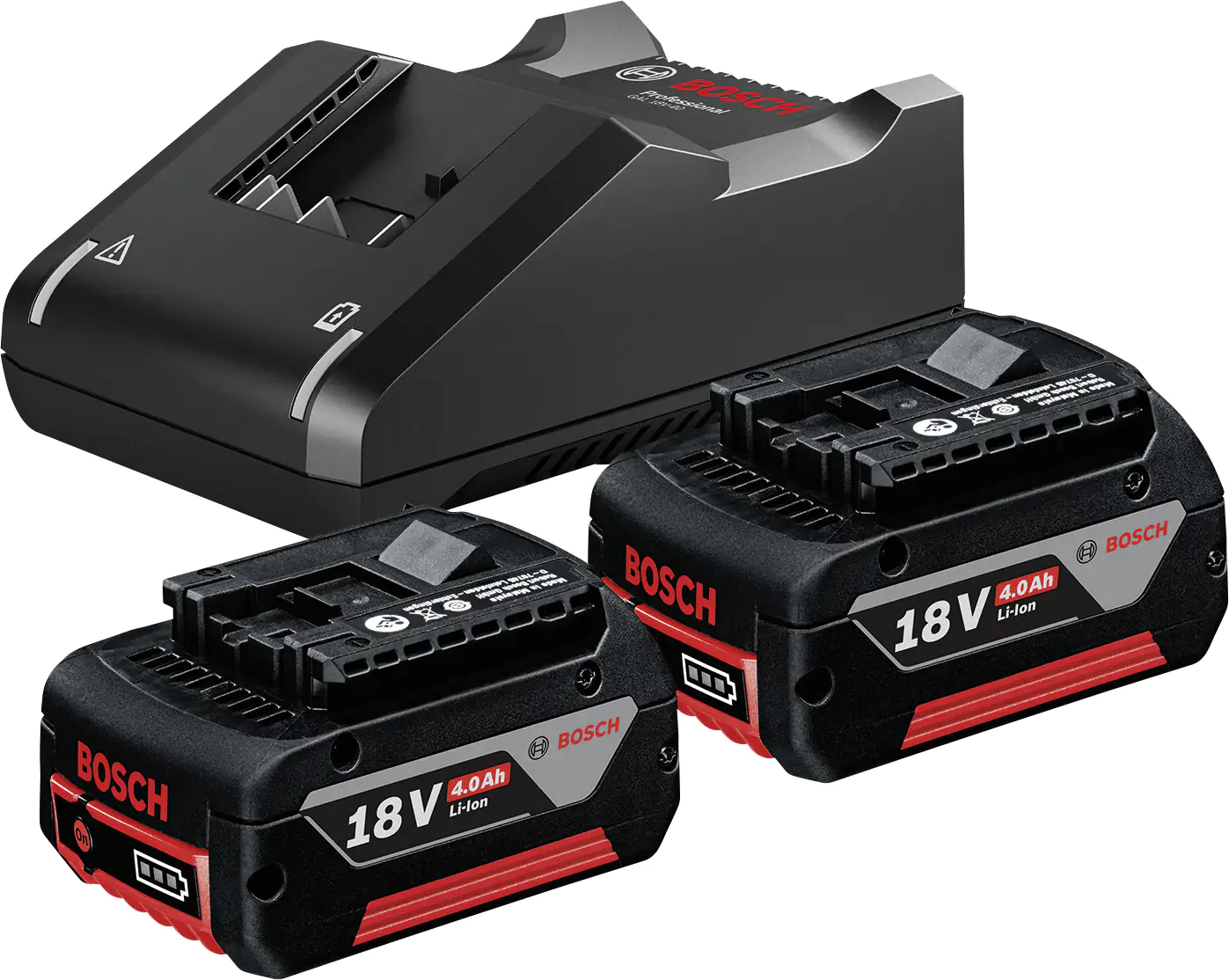 Bosch Professional Starter-Set GAL 18 V-40 + 2 x GBA 12 V 4.0Ah im Karton Bosch Professional Starter-Set GAL 18 V-40 + 2 x GBA 12 V 4.0Ah im Karton