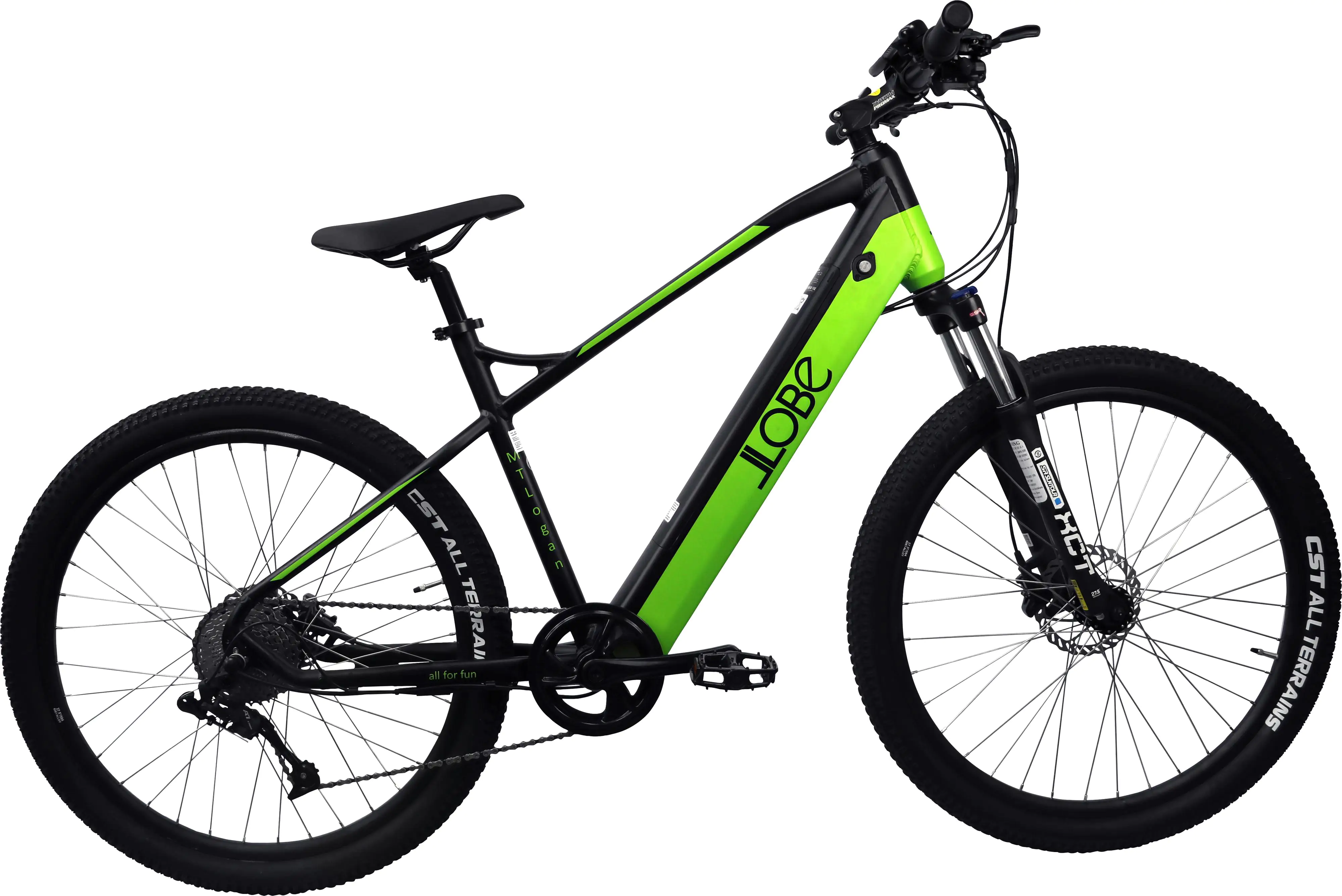 LLobe E-Bike Mountain MT Logan 27,5 Zoll RH 48cm 10-Gang 468 Wh mattgrau-grün LLobe E-Bike Mountain MT Logan 27,5 Zoll RH 48cm 10-Gang 468 Wh mattgrau-grün