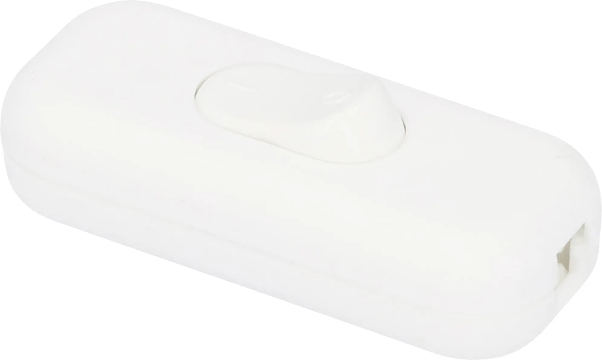 Schnur-Zwischenschalter 1p 250V 2A weiß