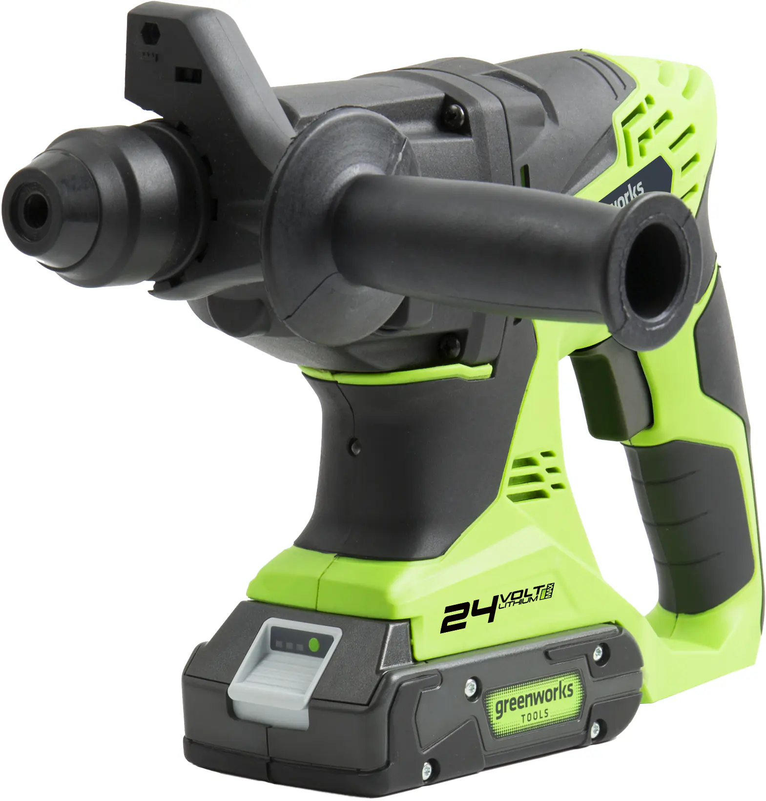 Greenworks Akku-Bohrhammer 24 V ohne Akku und Ladegerät 1,8 J SDS-plus