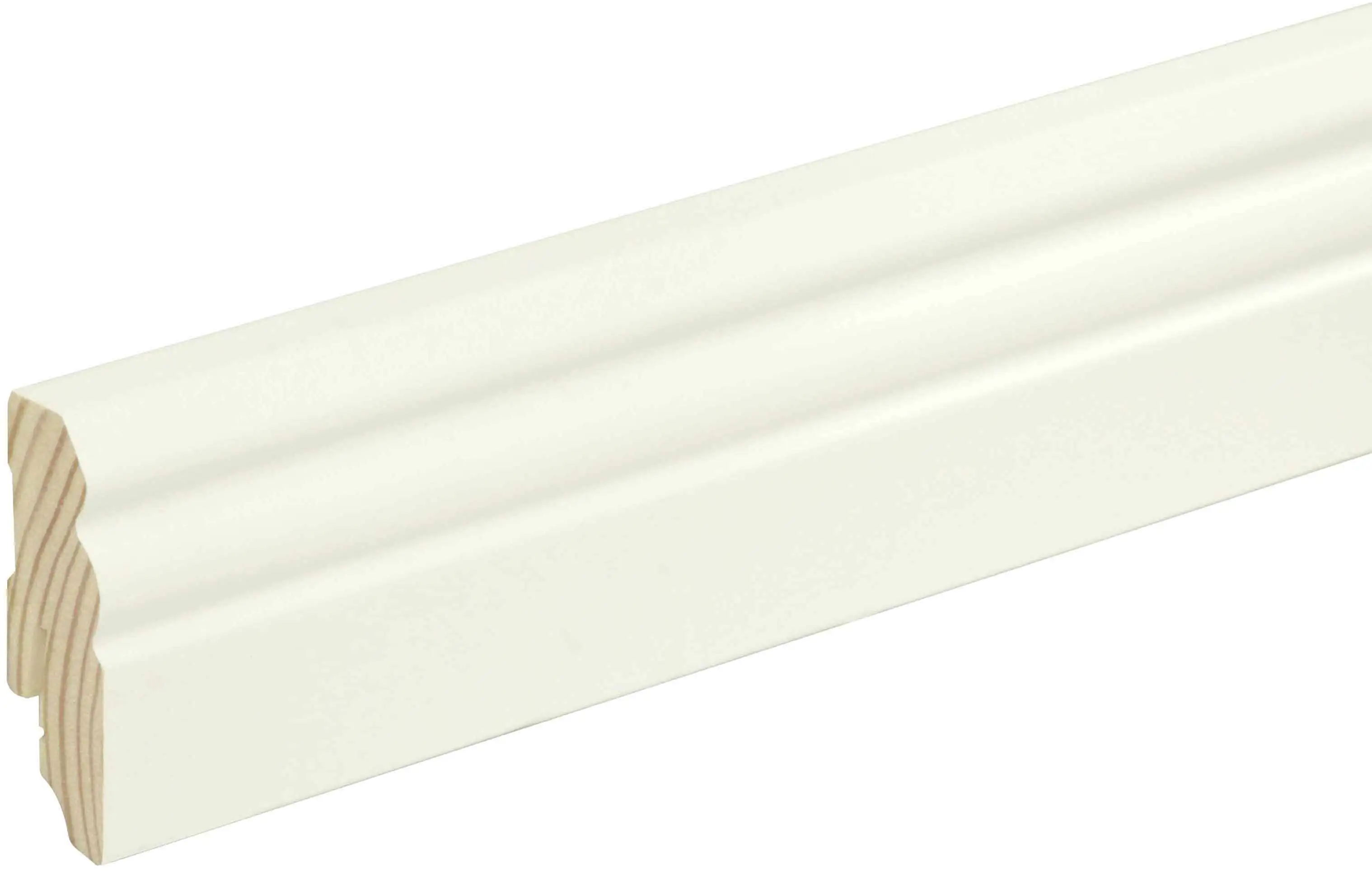 FN Neuhofer Sockelleiste profiliert 240 cm 58 x 18 mm Fichte oder Kiefer